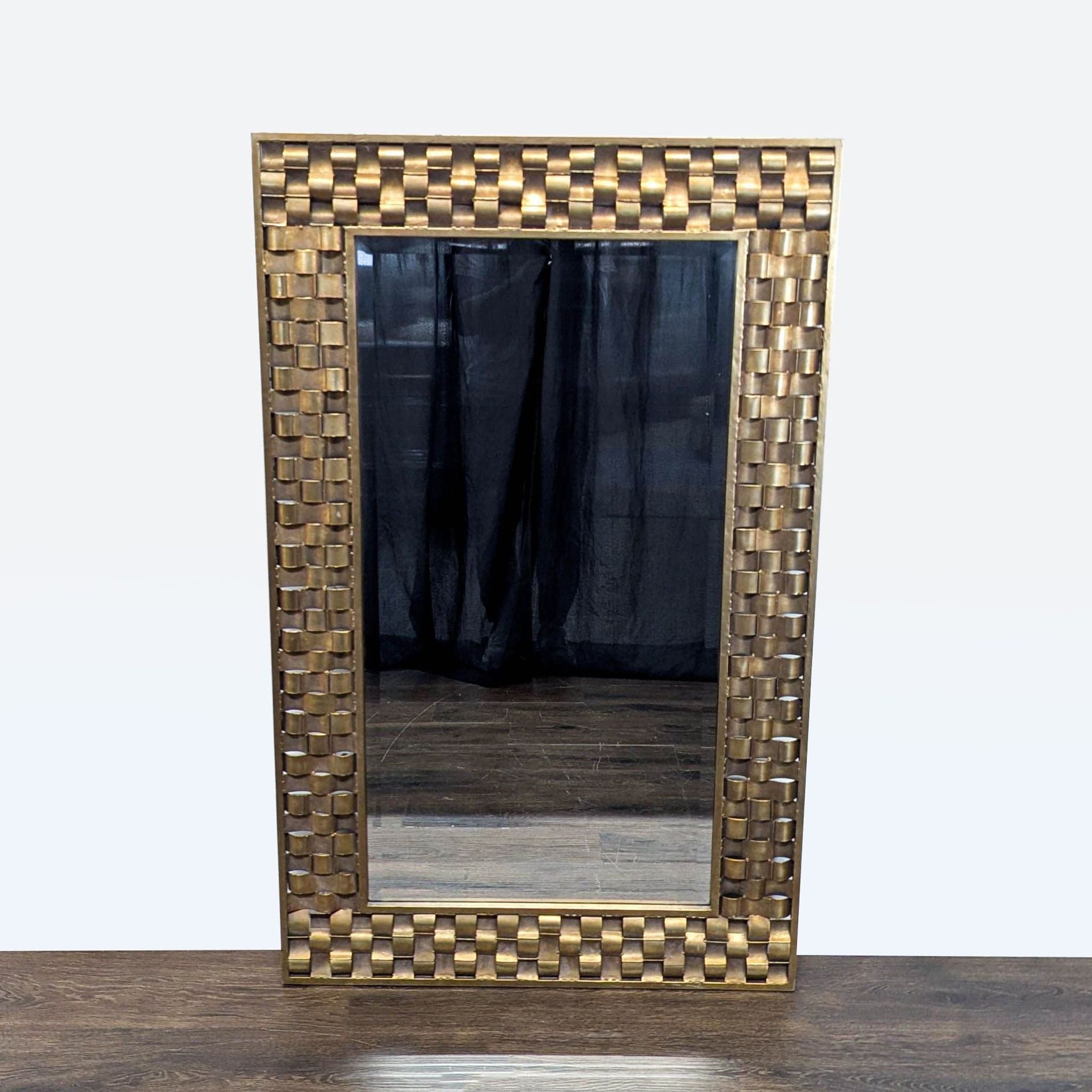 Wisteria Metal Ripple Mirror