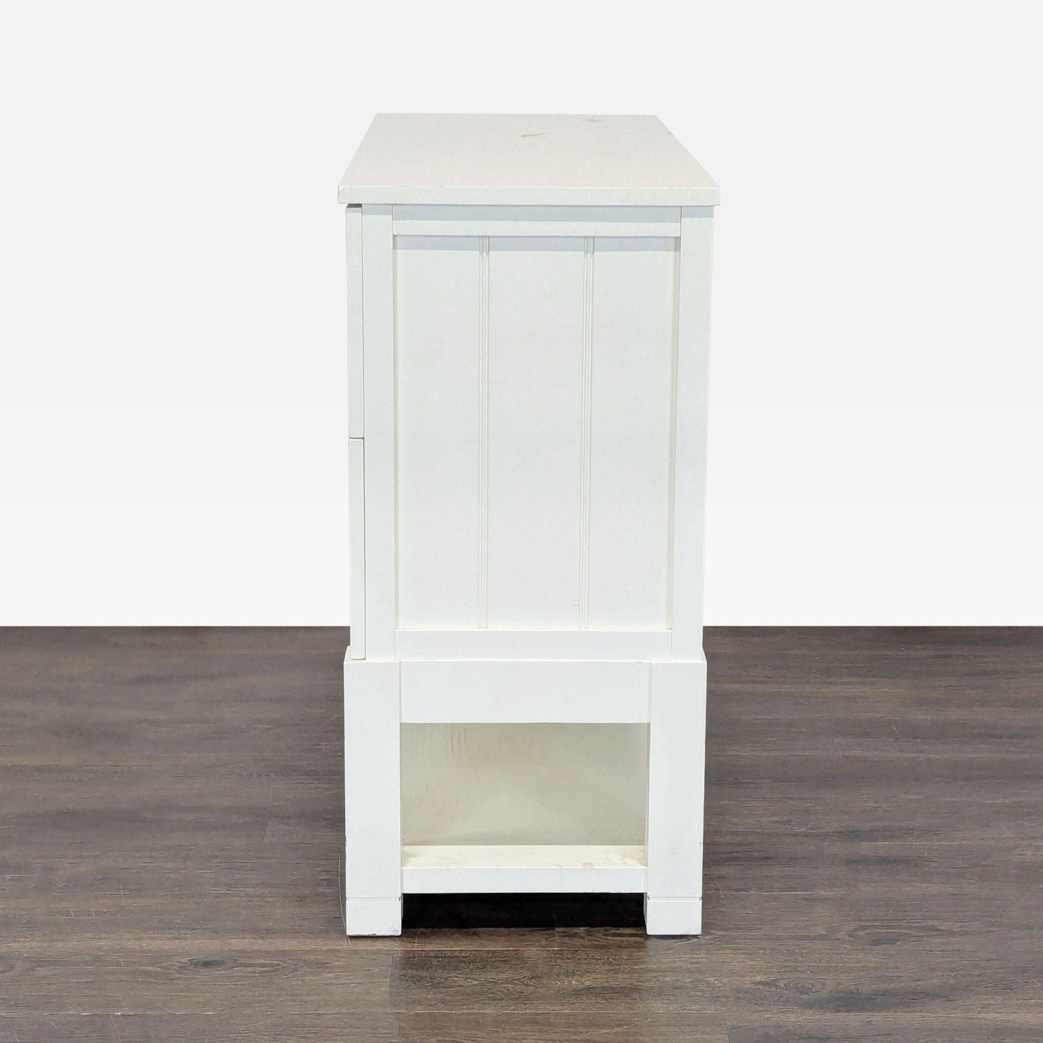Two Drawer Storage Chest with Shelf - Thumbnail 9