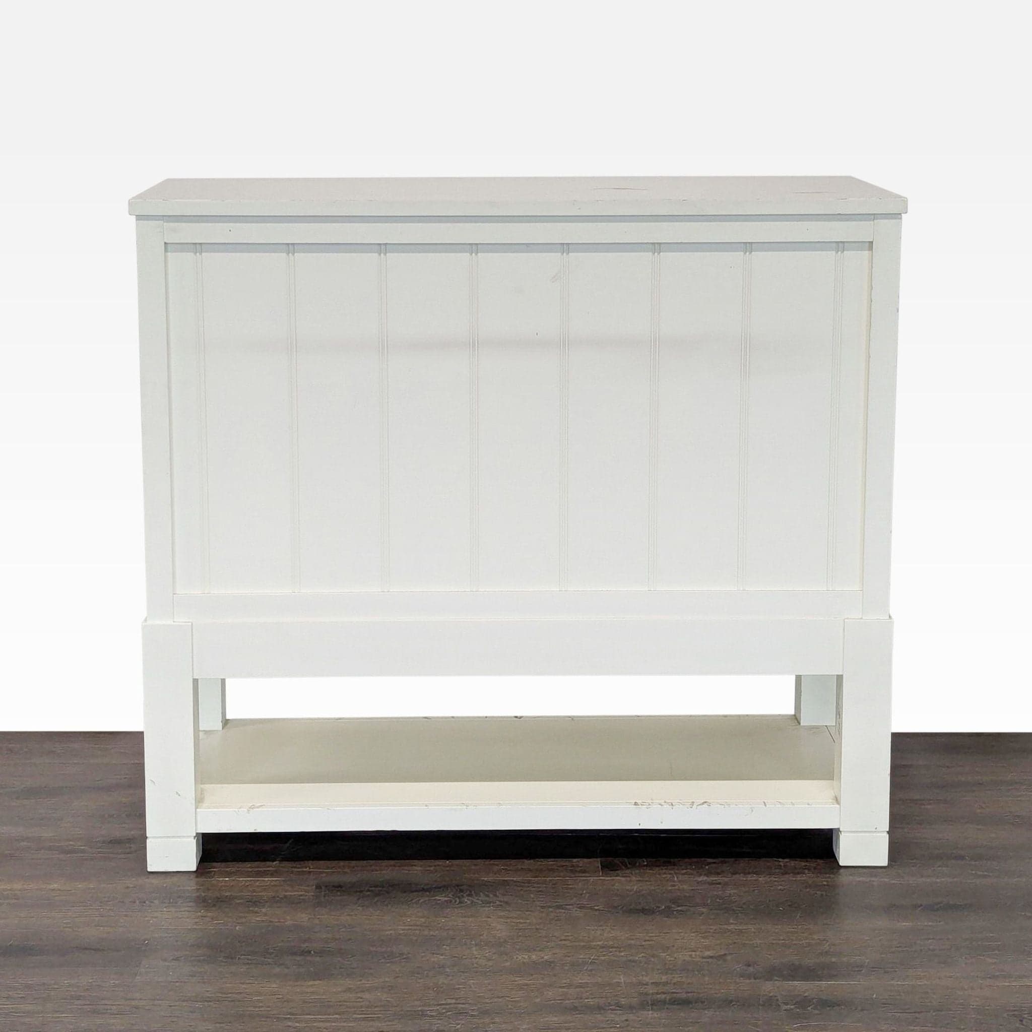 Two Drawer Storage Chest with Shelf - Thumbnail 10