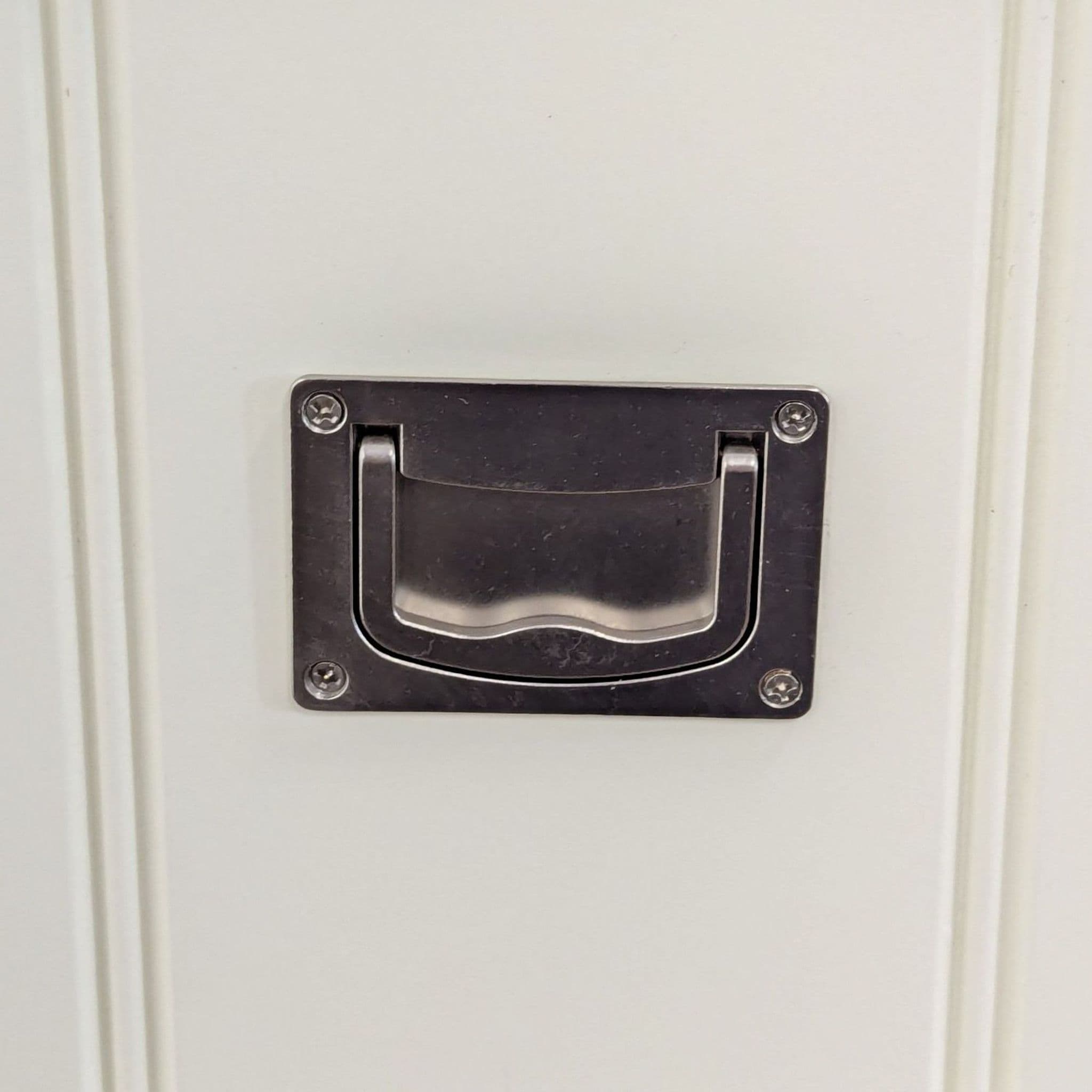 Two Drawer Storage Chest with Shelf - Thumbnail 7