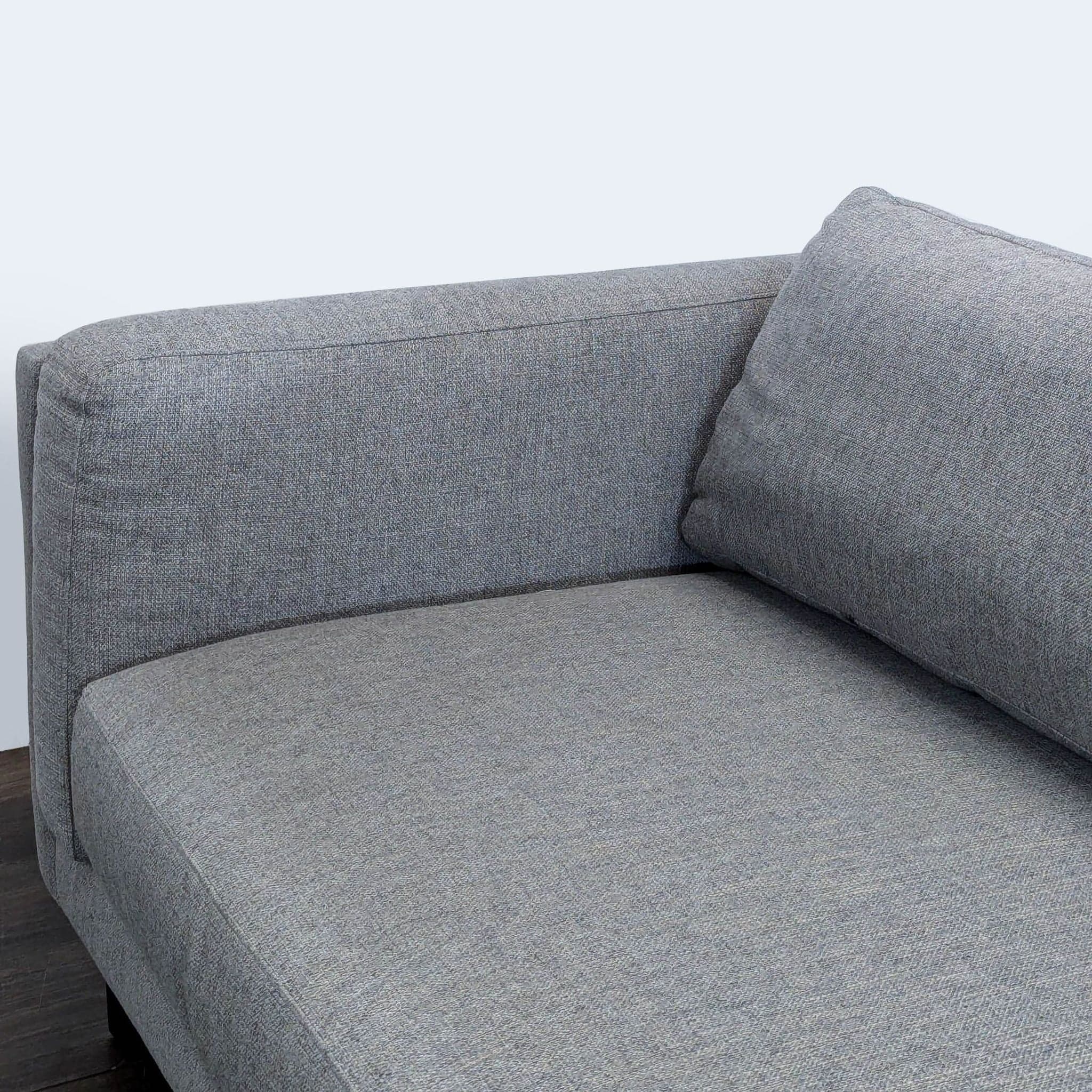 Room and Board Modern Gray 3-Seat Sofa - Thumbnail 6
