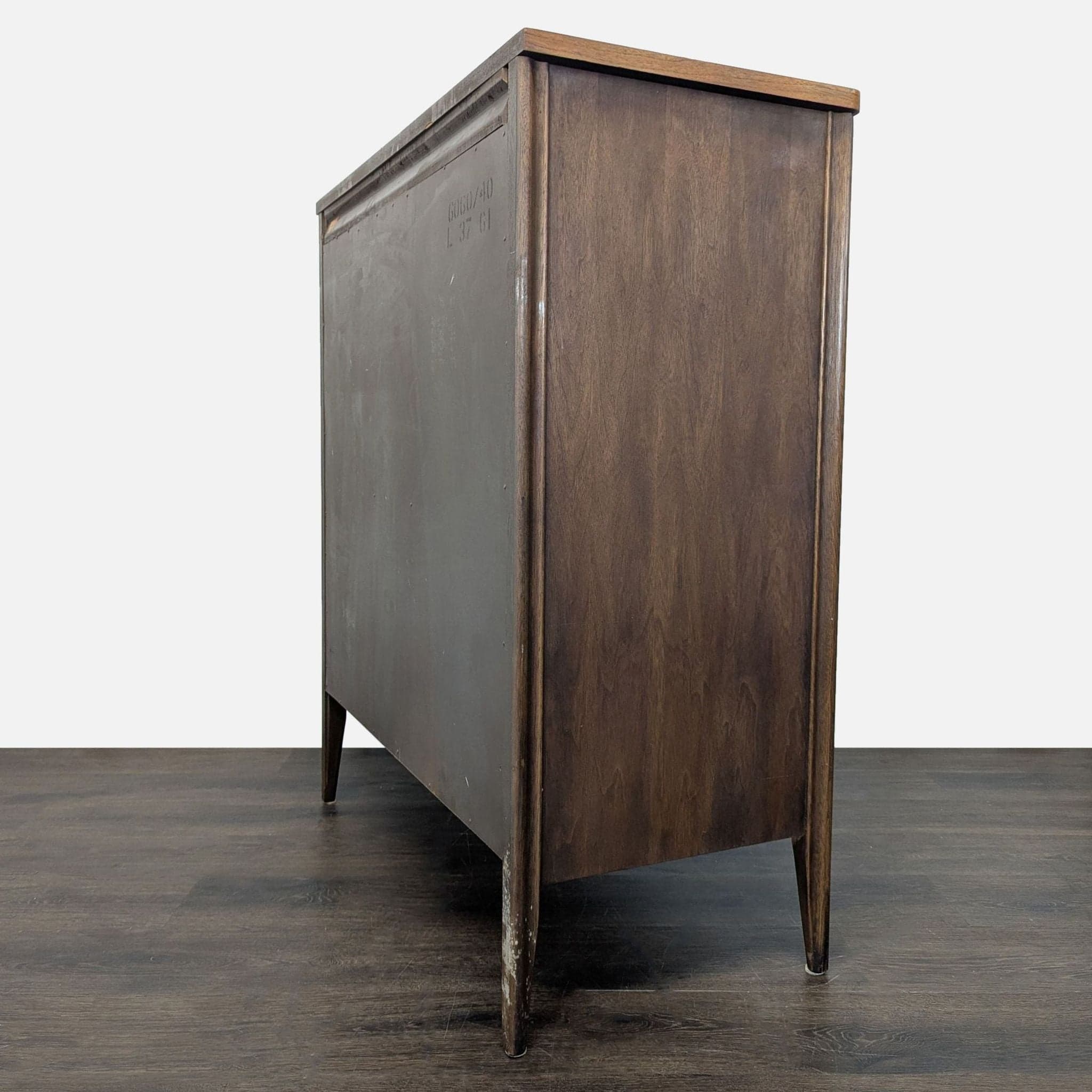 Vintage 1960’s Broyhill Mid-Century Modern Tall Dresser with 5 Drawers - Thumbnail 5