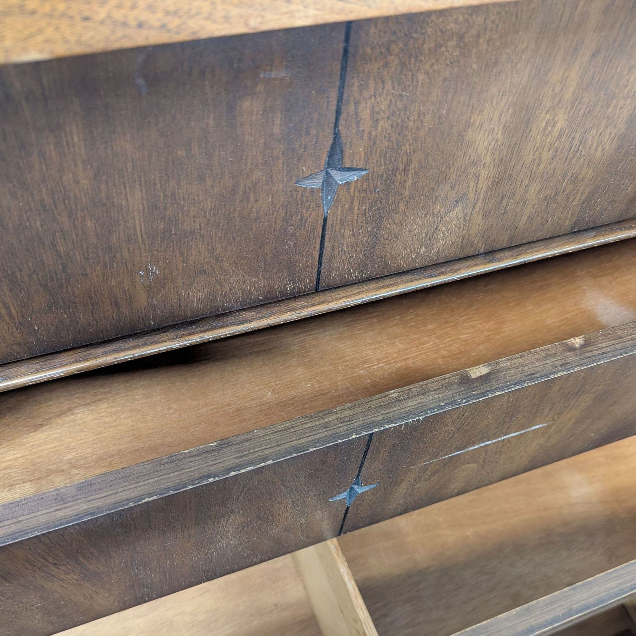 Vintage 1960’s Broyhill Mid-Century Modern Tall Dresser with 5 Drawers - Thumbnail 13