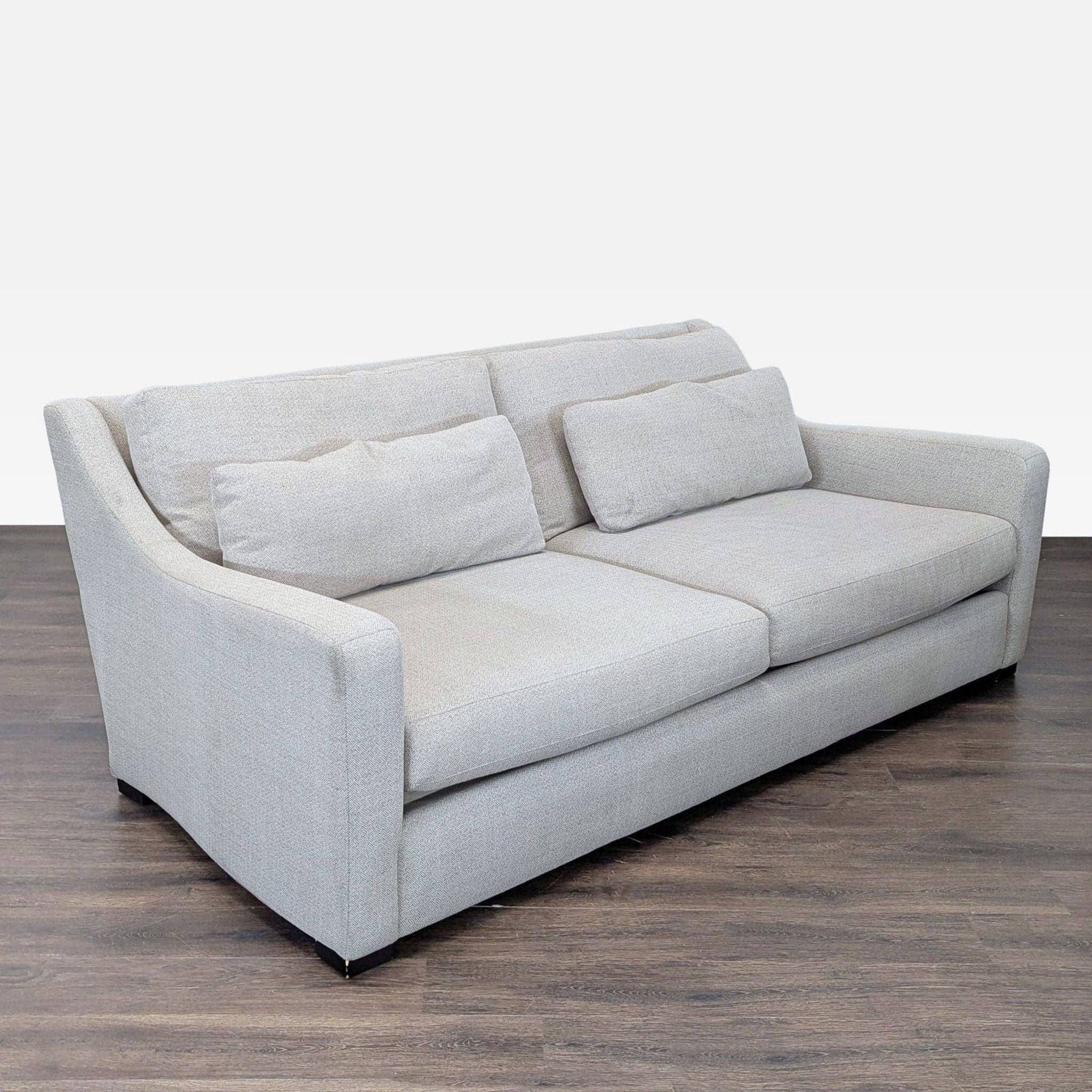Crate and Barrel 3-Seat Modern Sofa - Thumbnail 2