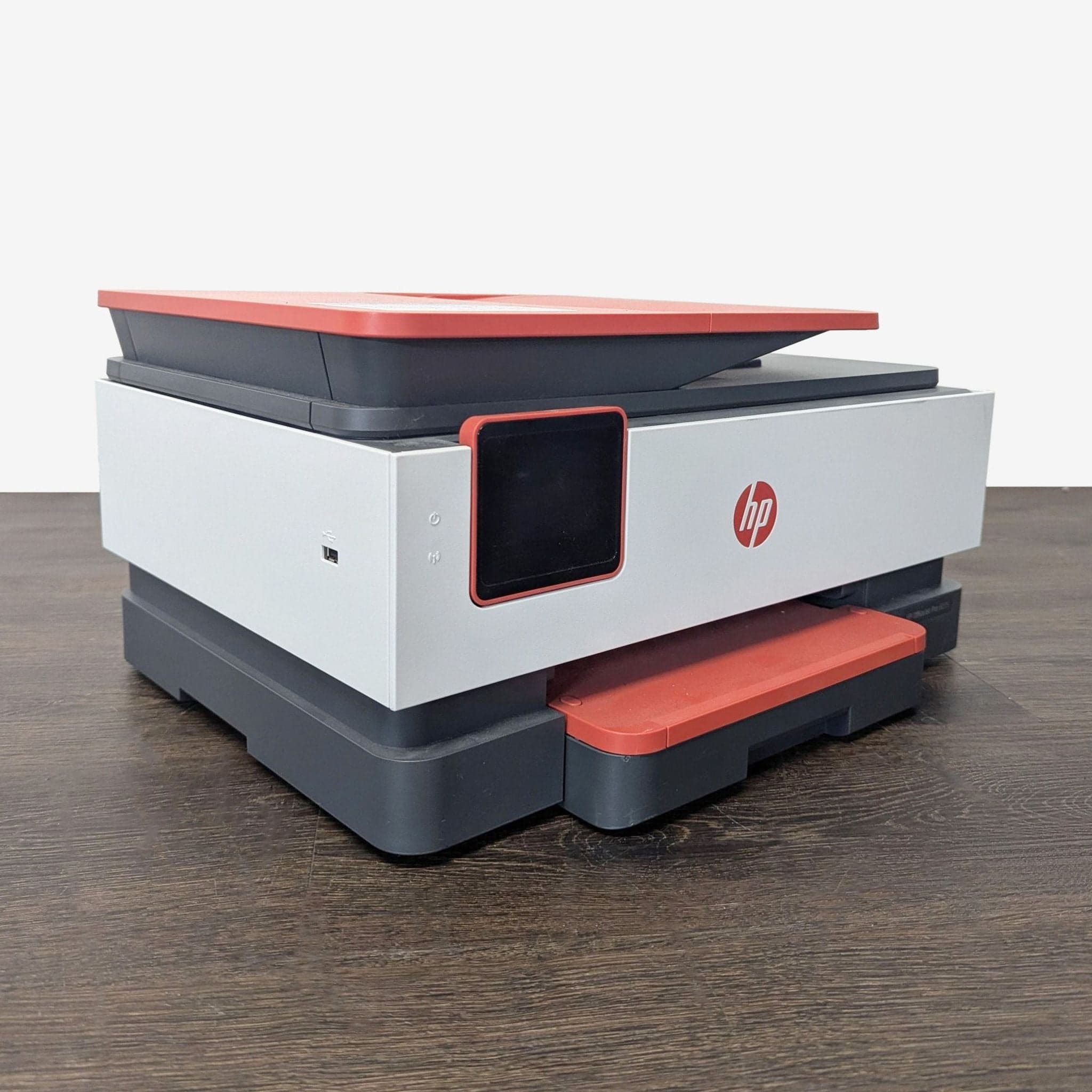 HP OfficeJet Pro 8035 All-in-One Wireless Printer – Red/Gray - Thumbnail 2