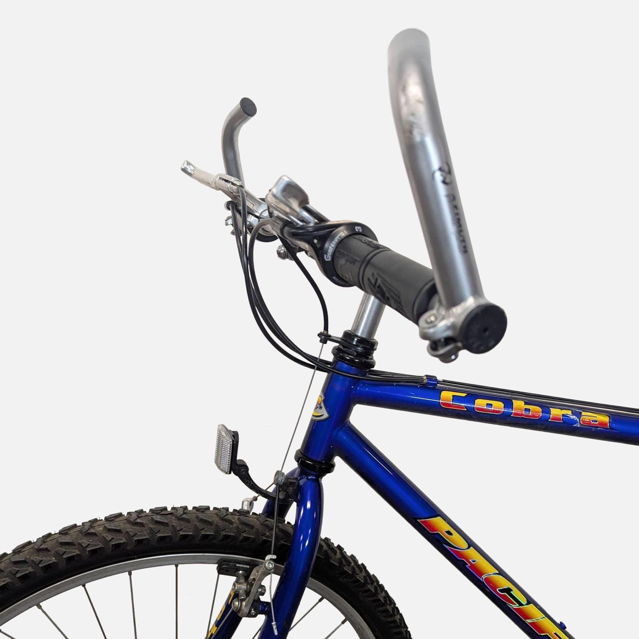 Blue Cobra Mountain Bike - Durable Outdoor Bicycle with 18-Speed Gears - Thumbnail 6