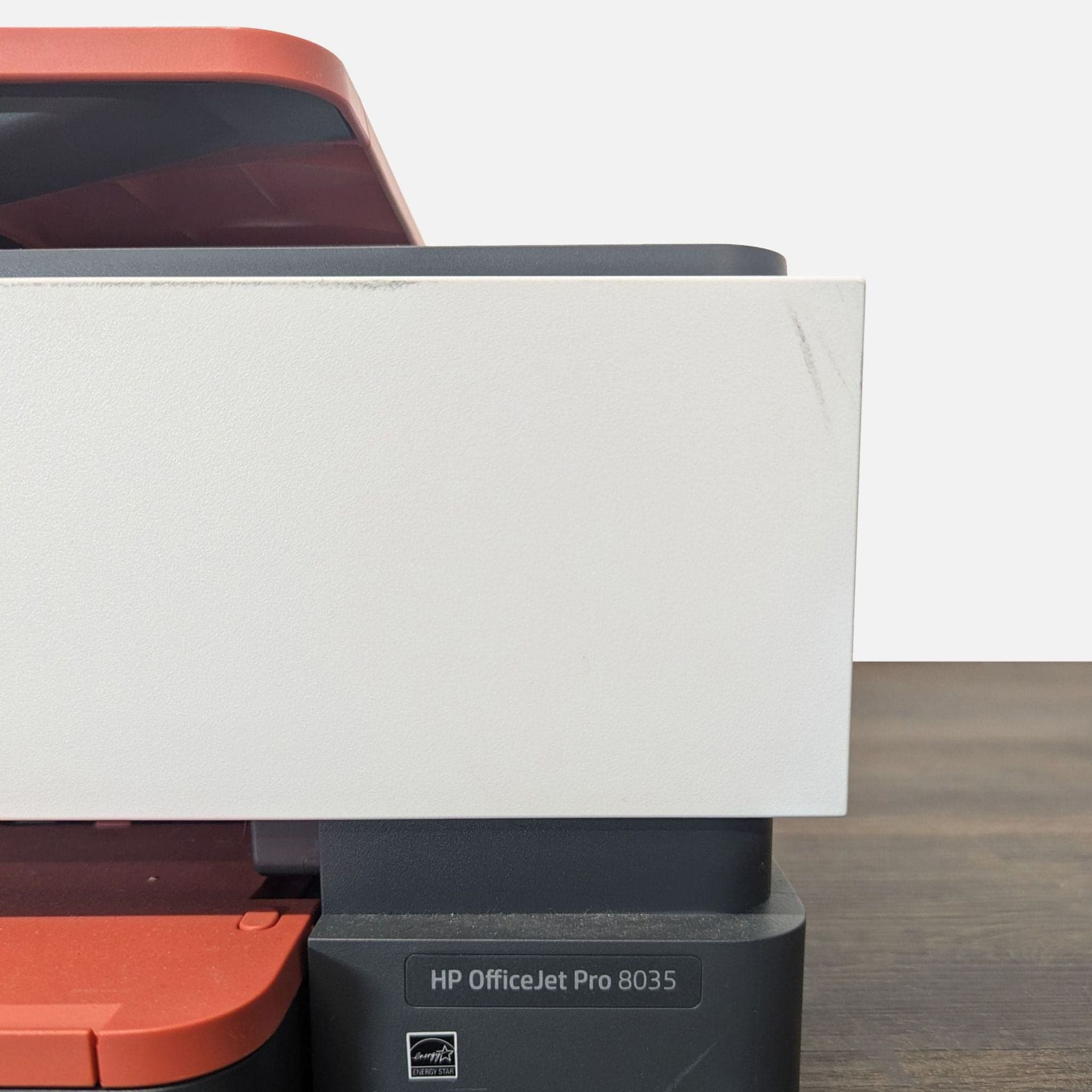HP OfficeJet Pro 8035 All-in-One Wireless Printer – Red/Gray - Thumbnail 4