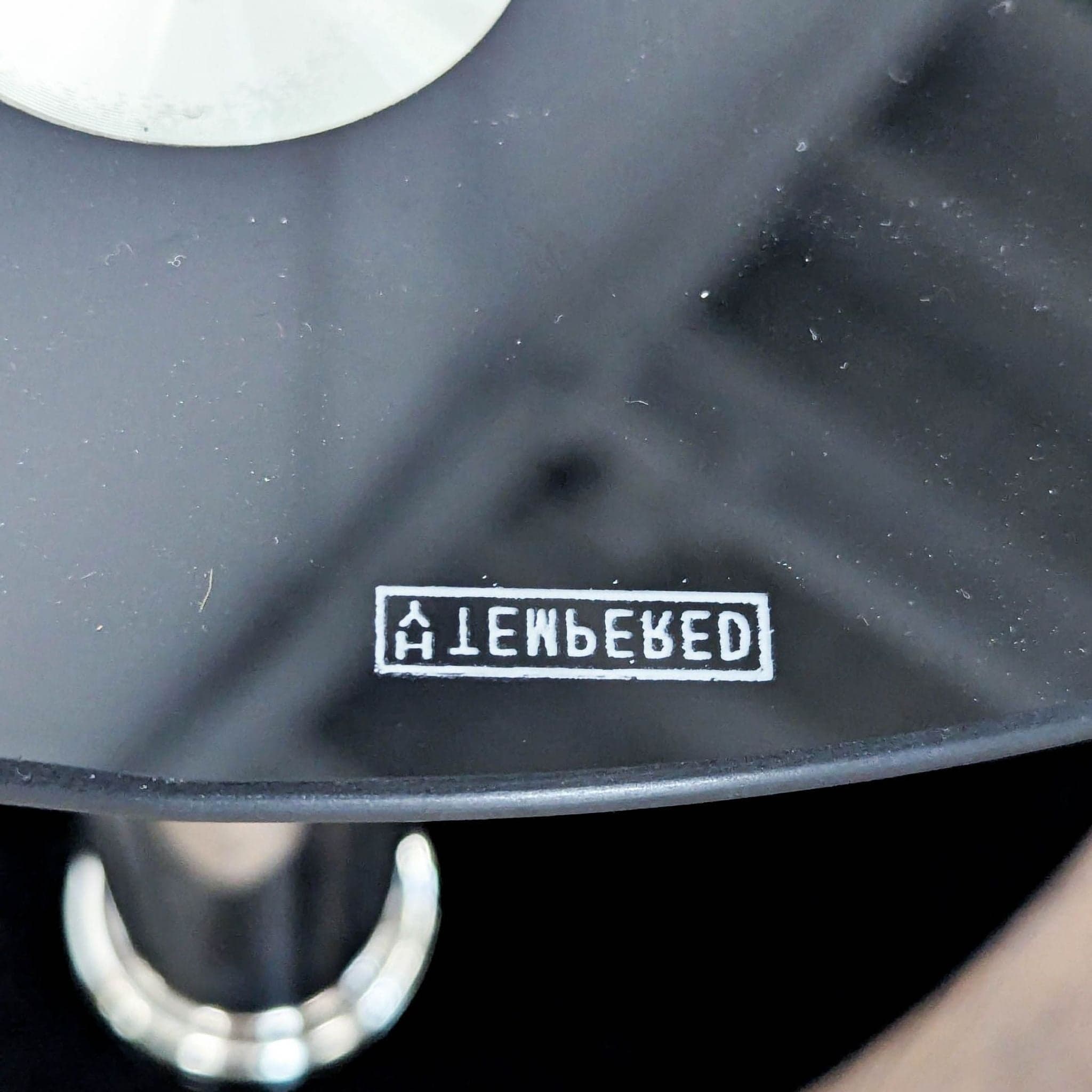 Three Tier Glass and Metal Coffee Table - Thumbnail 7