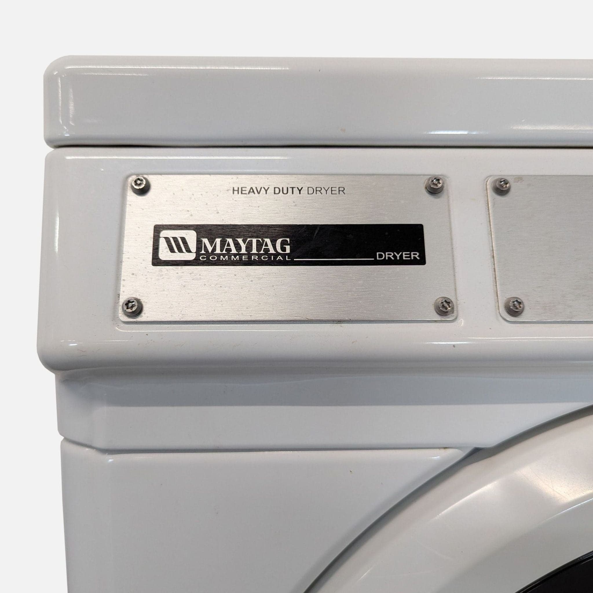 Maytag Commercial Front Load Dryer White - Thumbnail 7