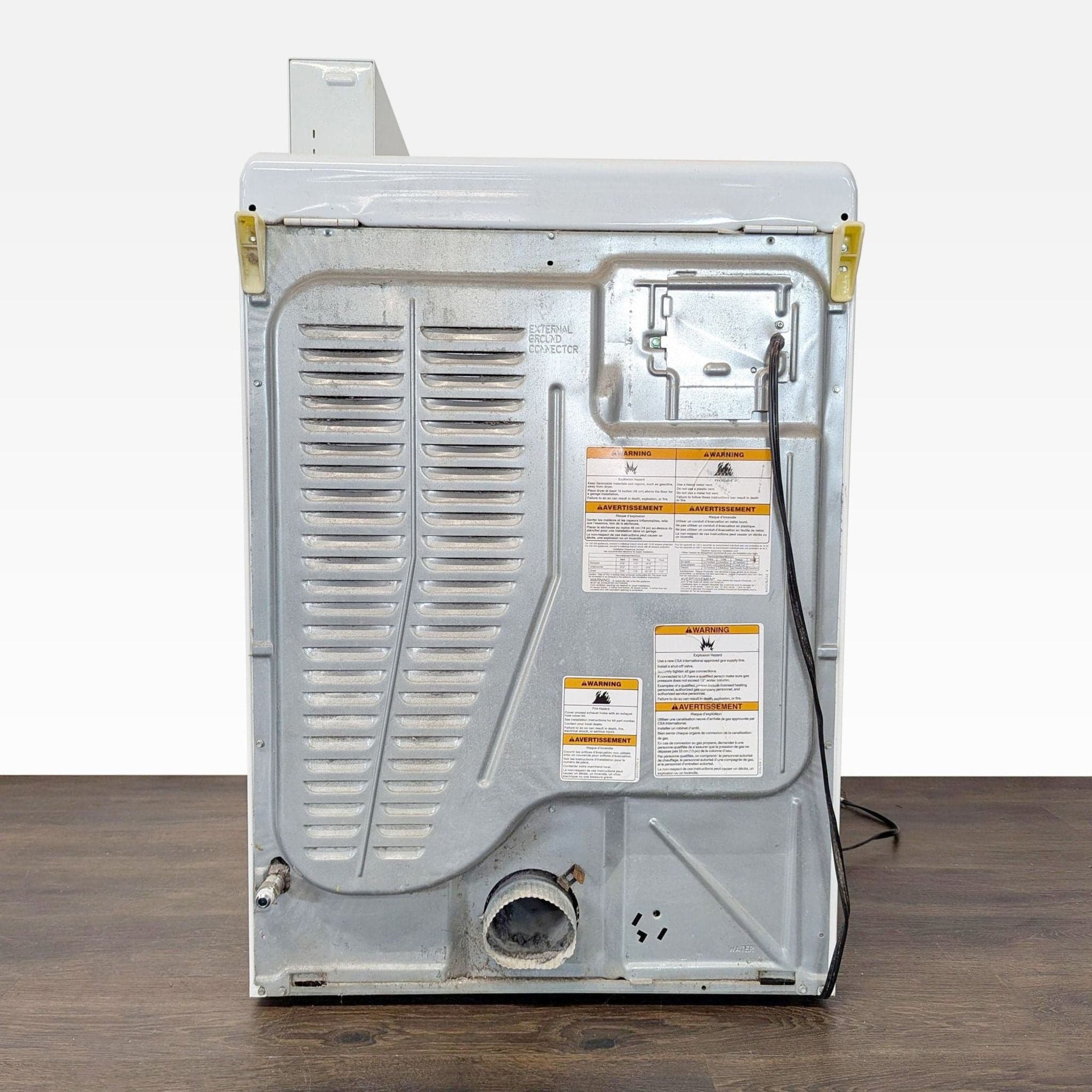 Maytag Commercial Front Load Dryer White - Thumbnail 4