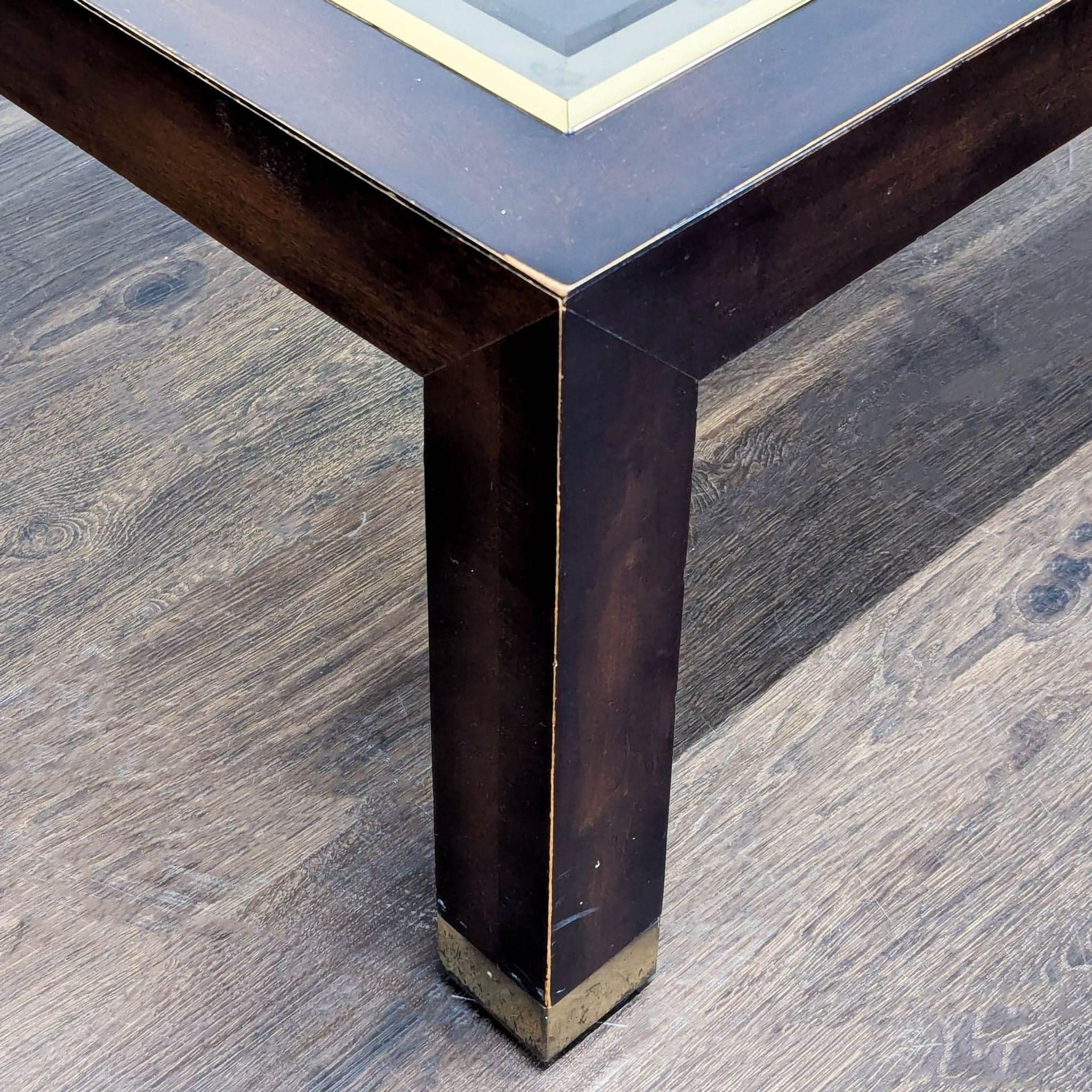 Coffee Table with Glass Inserts - Thumbnail 6