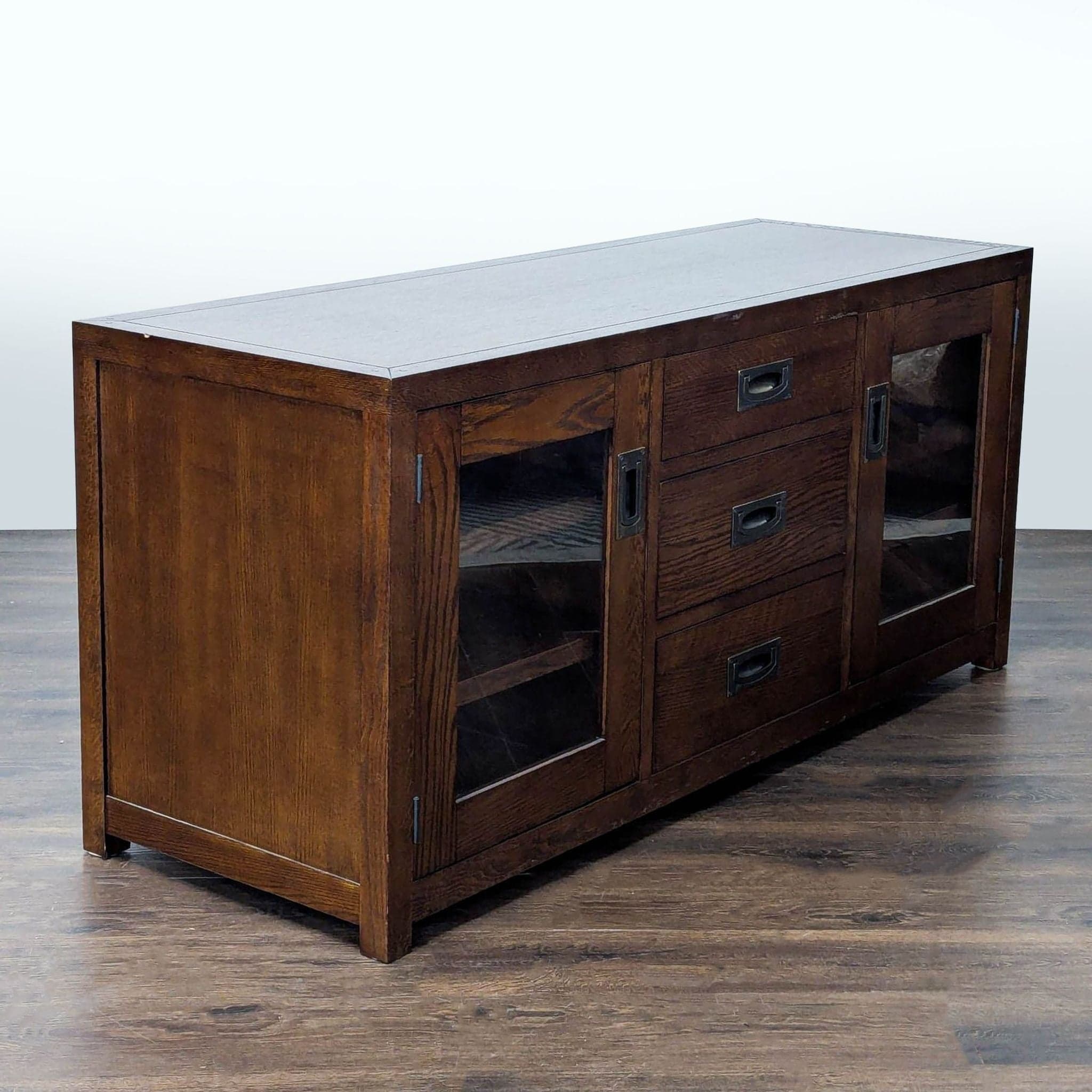 Vintage Restoration Hardware Media Console - Thumbnail 3