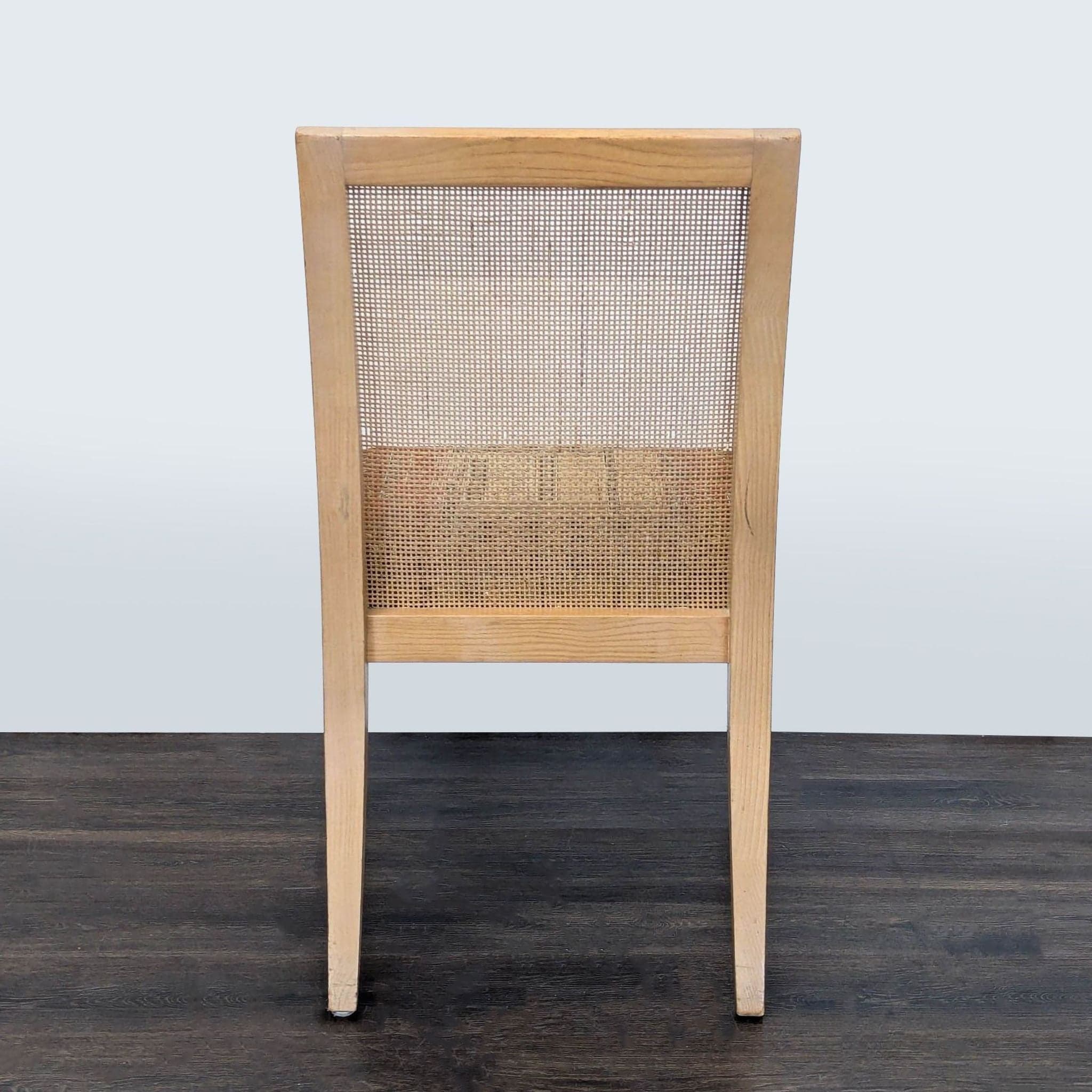 Set of 6 Wood Upholstered Dining Chair including 2 arm chairs - Thumbnail 5