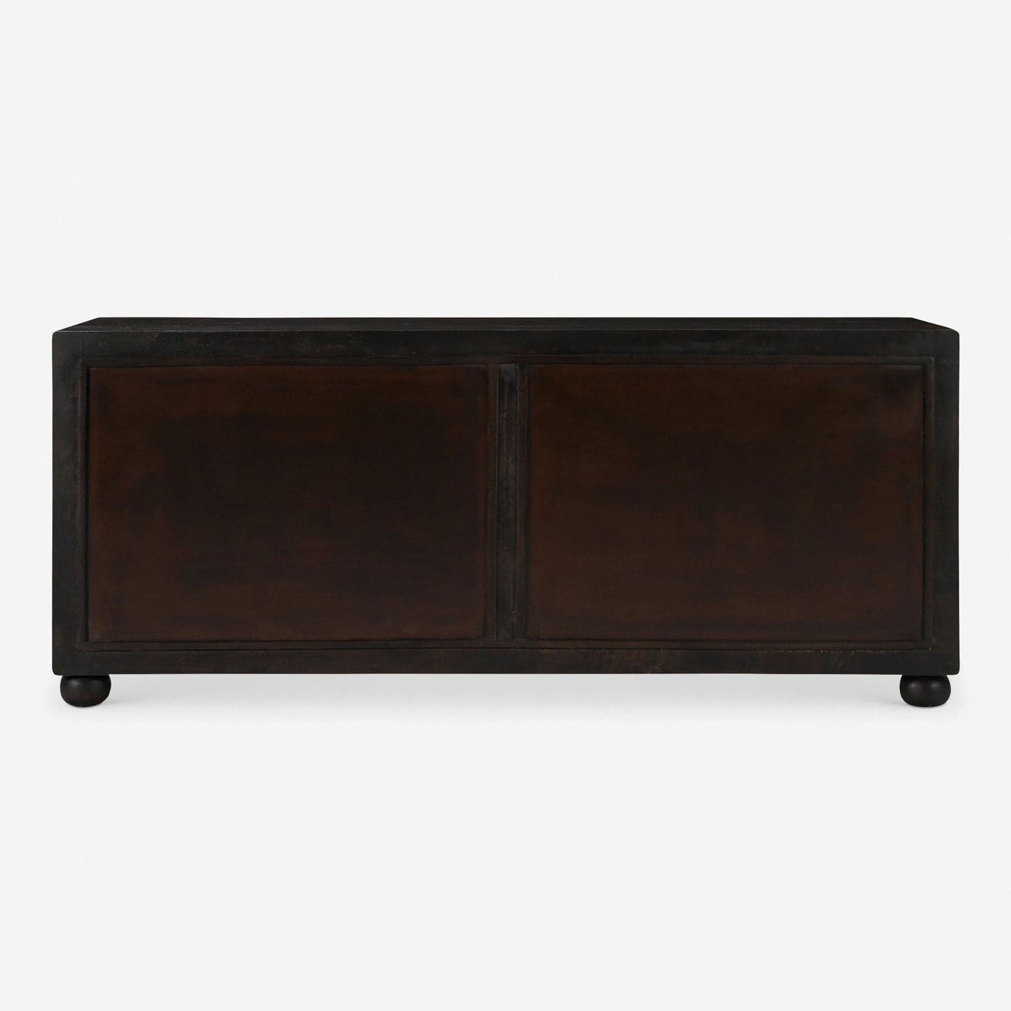 Lulu and Georgia Hobbes Dark Wood 6-Drawer Dresser - Thumbnail 6