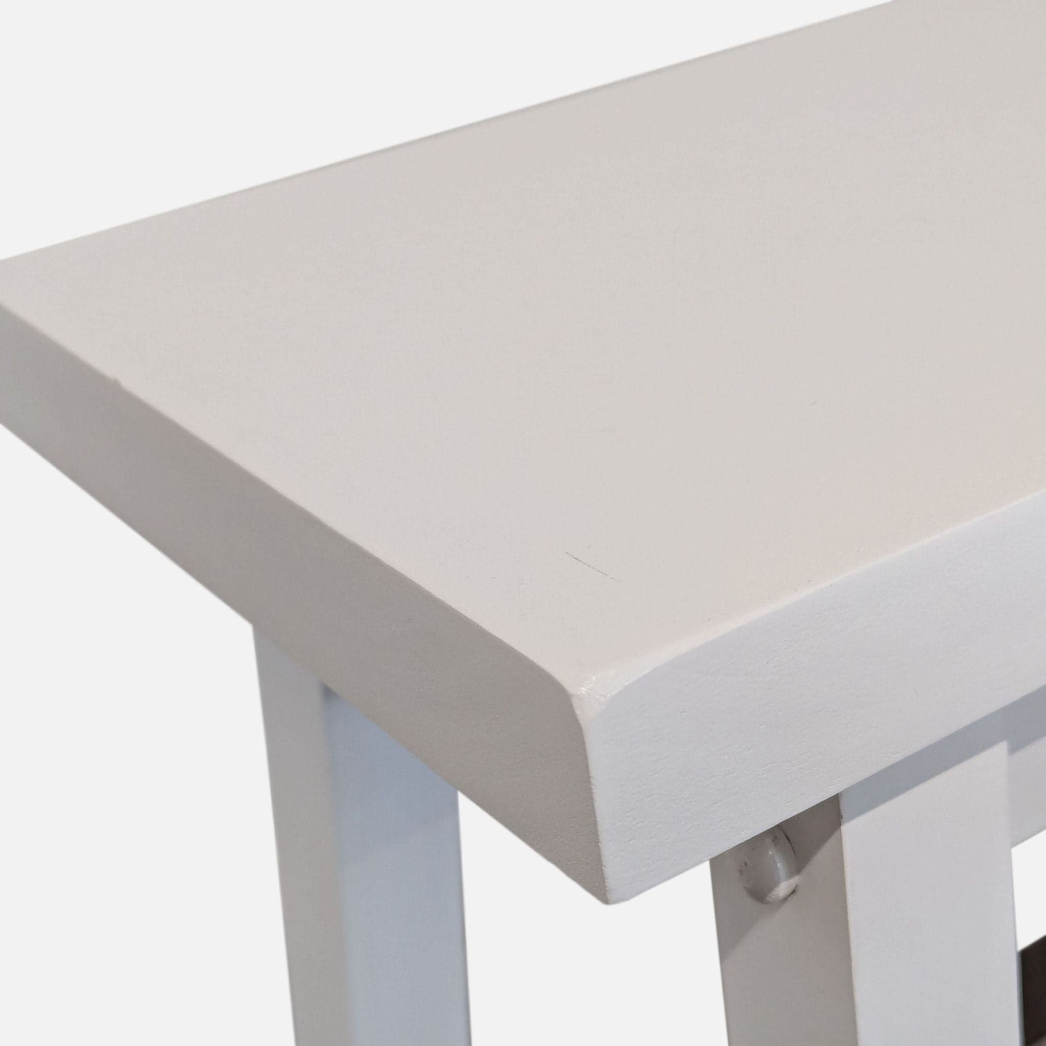 Solid Wood Saddle-Seat Counter Stool - Thumbnail 6