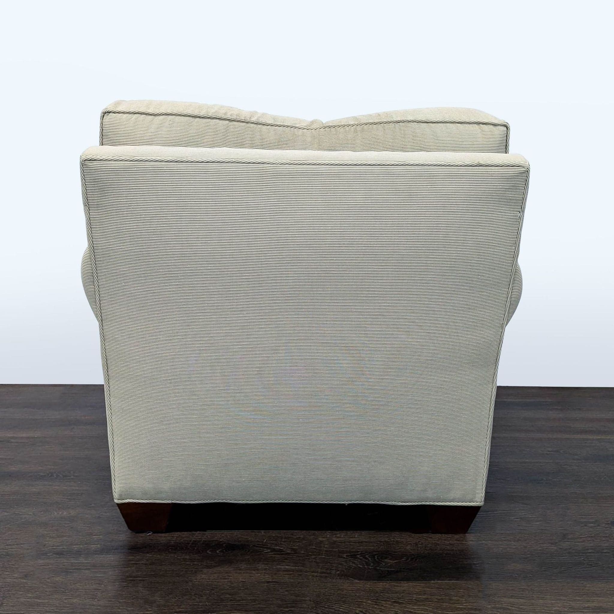 Comfy Lounge Chair with Matching Ottoman - Light Sage - Thumbnail 5
