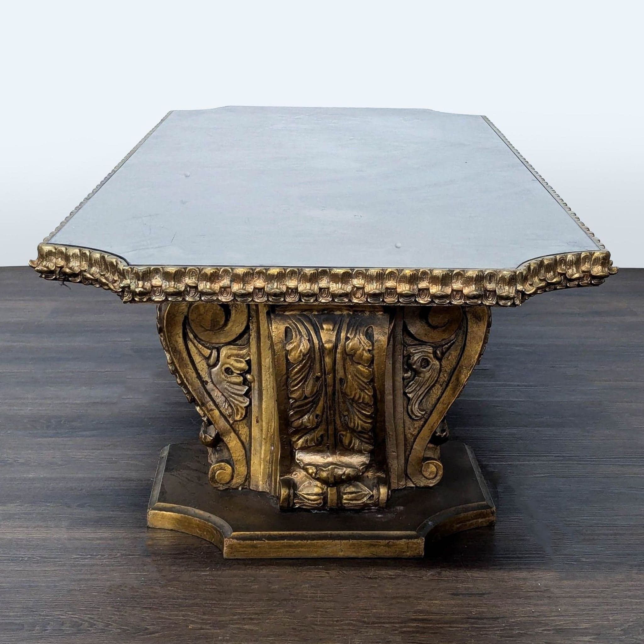 Vintage Mid-Century Mediterranean Style Coffee Table - Thumbnail 4