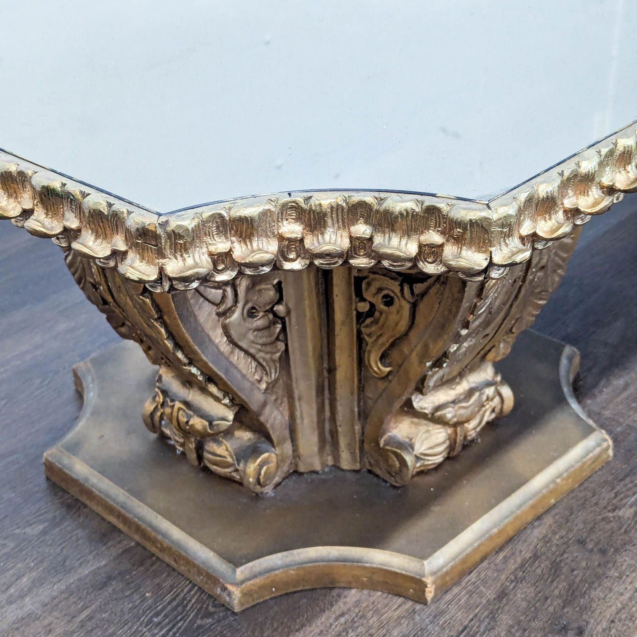 Vintage Mid-Century Mediterranean Style Coffee Table - Thumbnail 5