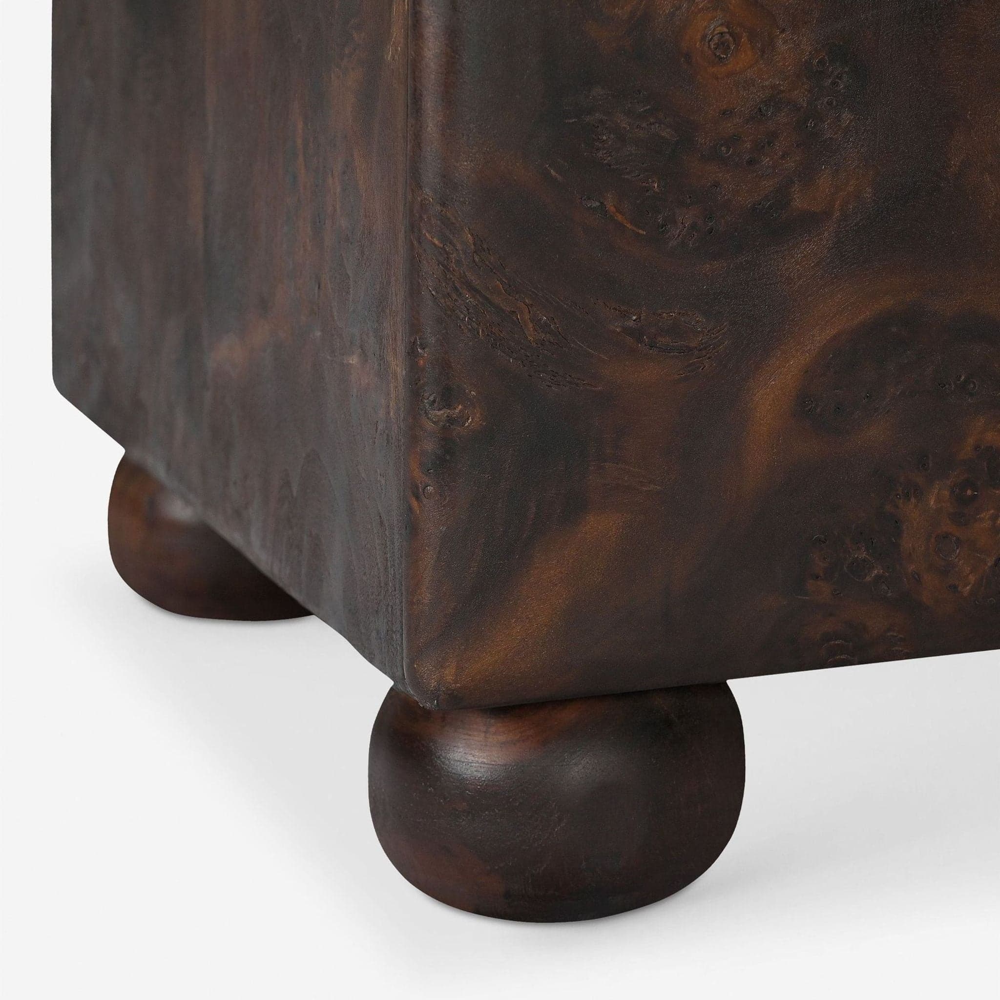 Lulu and Georgia Hobbes Dark Wood 6-Drawer Dresser - Thumbnail 8