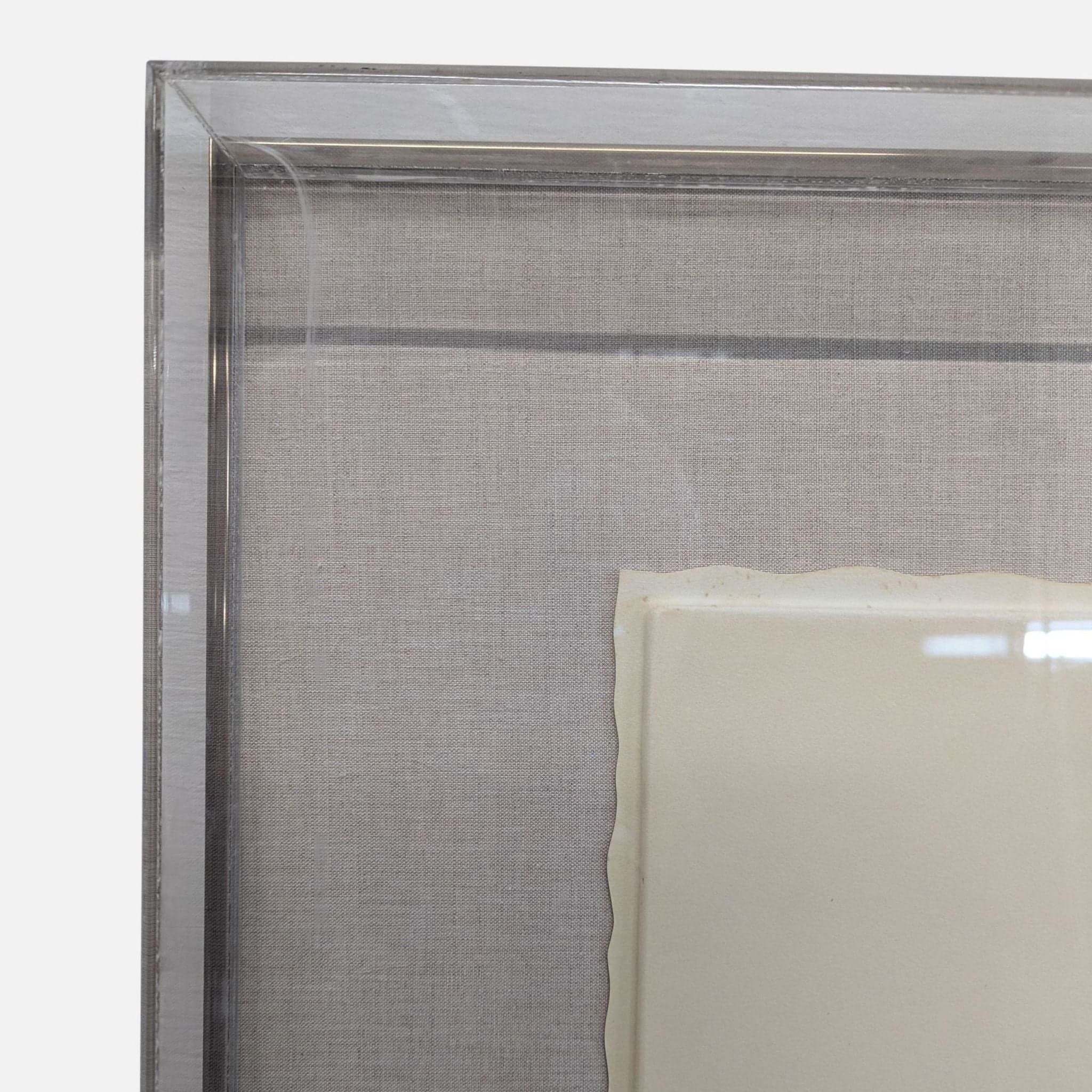 Large Artist Proof Embossed Rose Relief by Carole Gerst Katz – Lucite Floating Frame - Thumbnail 8