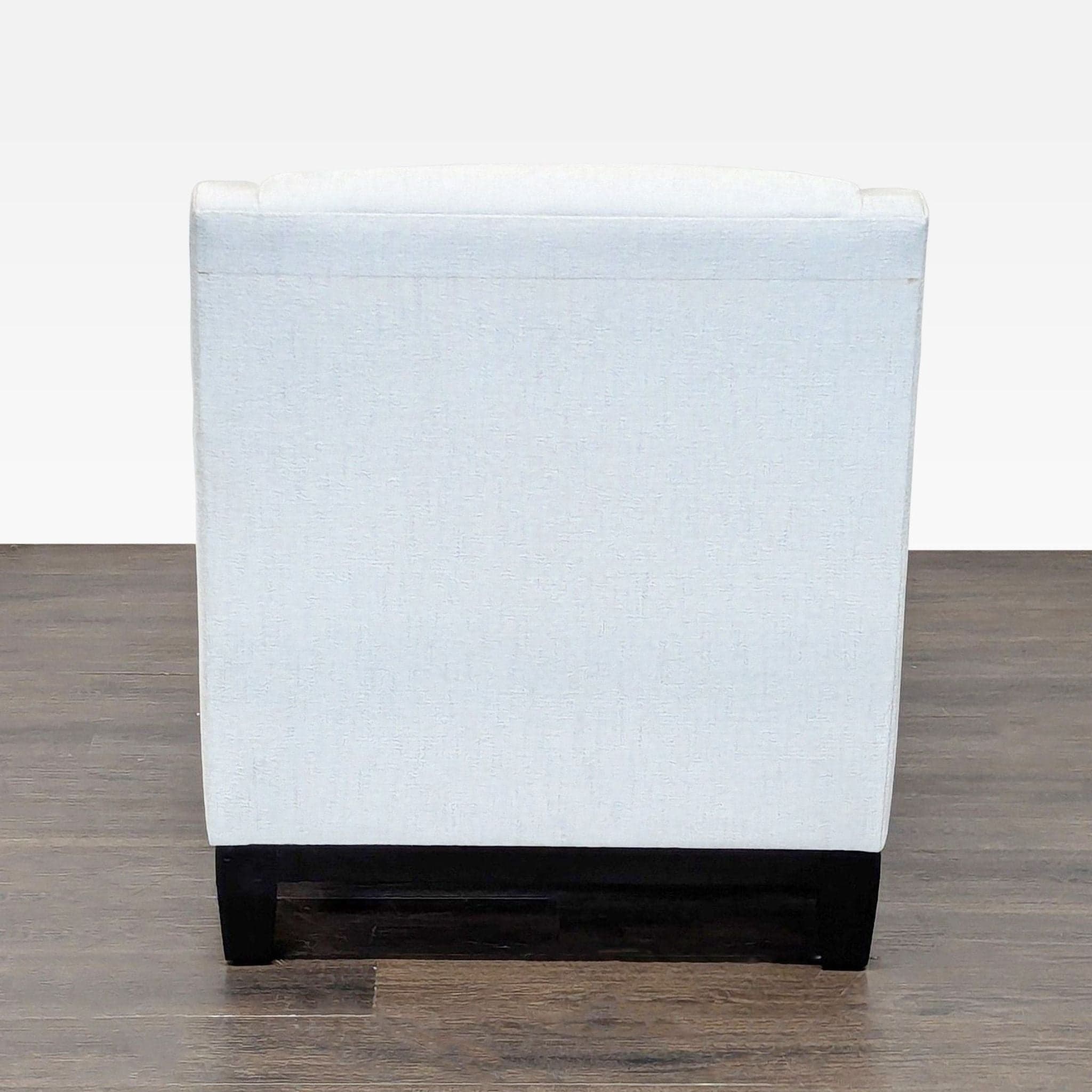 A. Rudin No. 688 Modern Lounge Chair in Cream Fabric - Thumbnail 8
