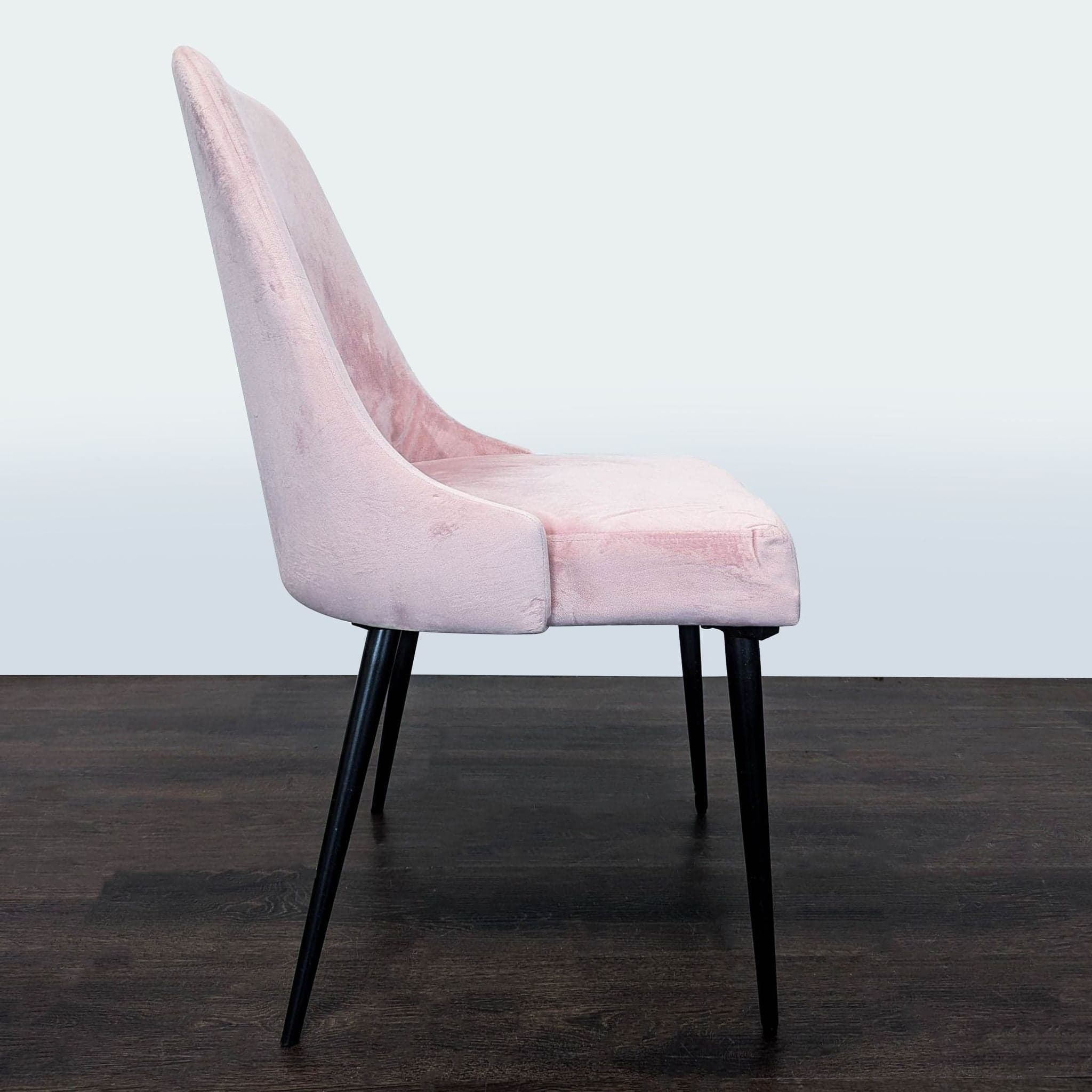 Pier 1 Imports Mid-Century Style Upholstered Dining Chair - Thumbnail 3