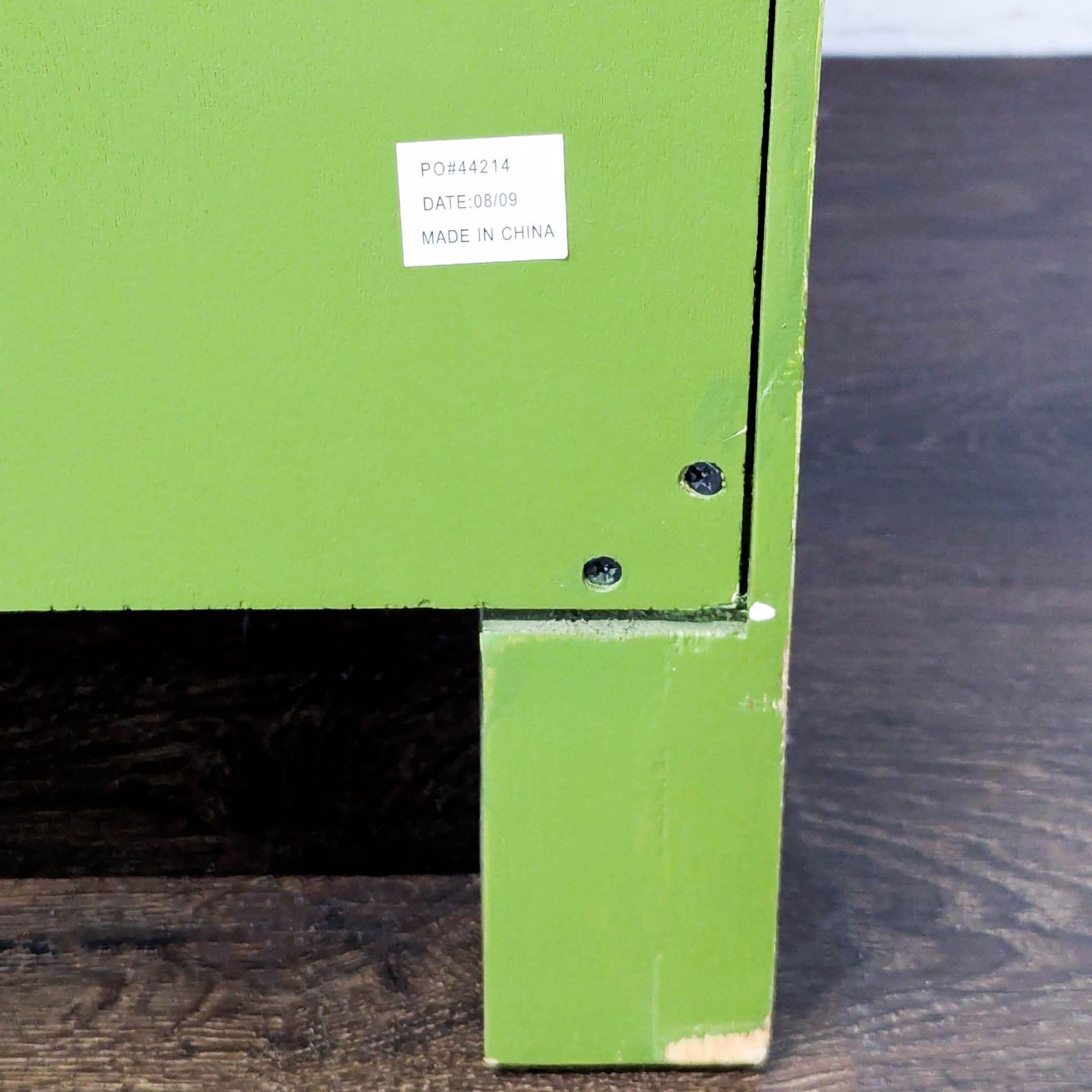 Pottery Barn Green Patterned 3-Drawer Dresser/Desk - Thumbnail 9