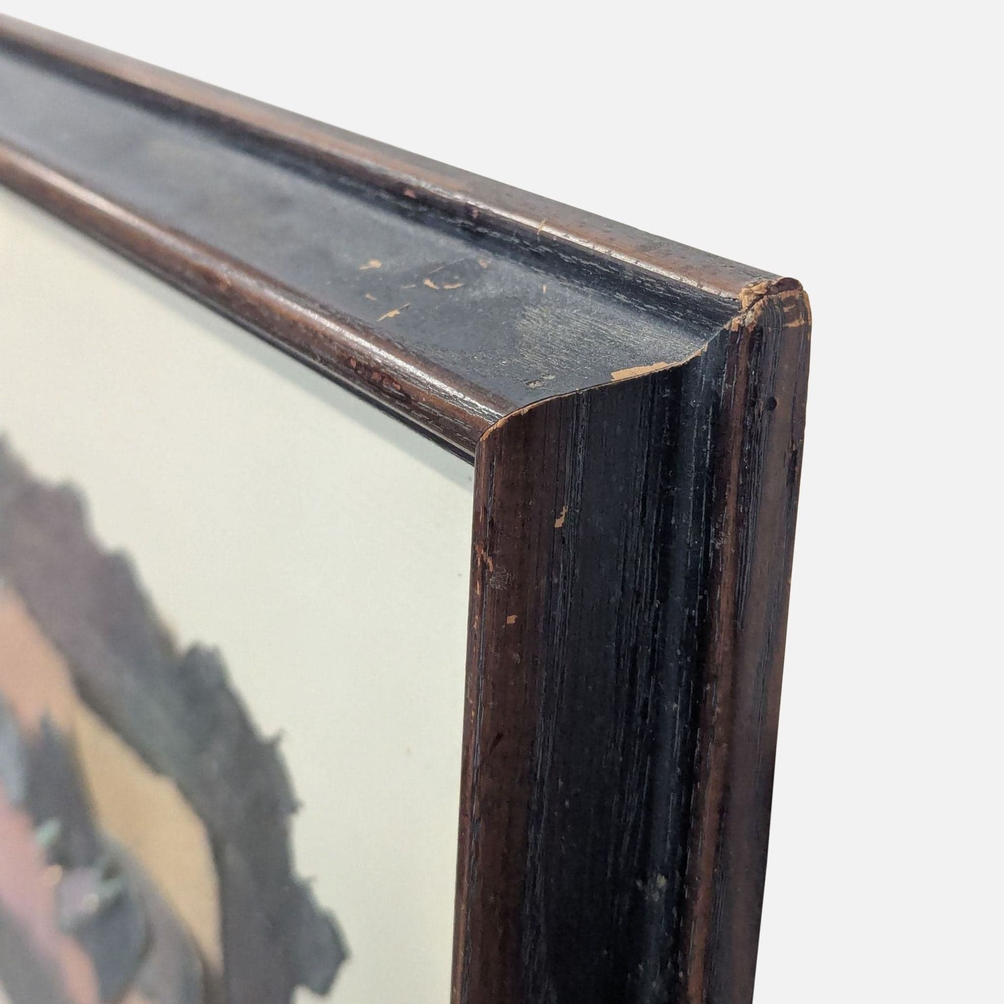 Framed Mixed Media Handmade Paper Abstract Art - Thumbnail 7