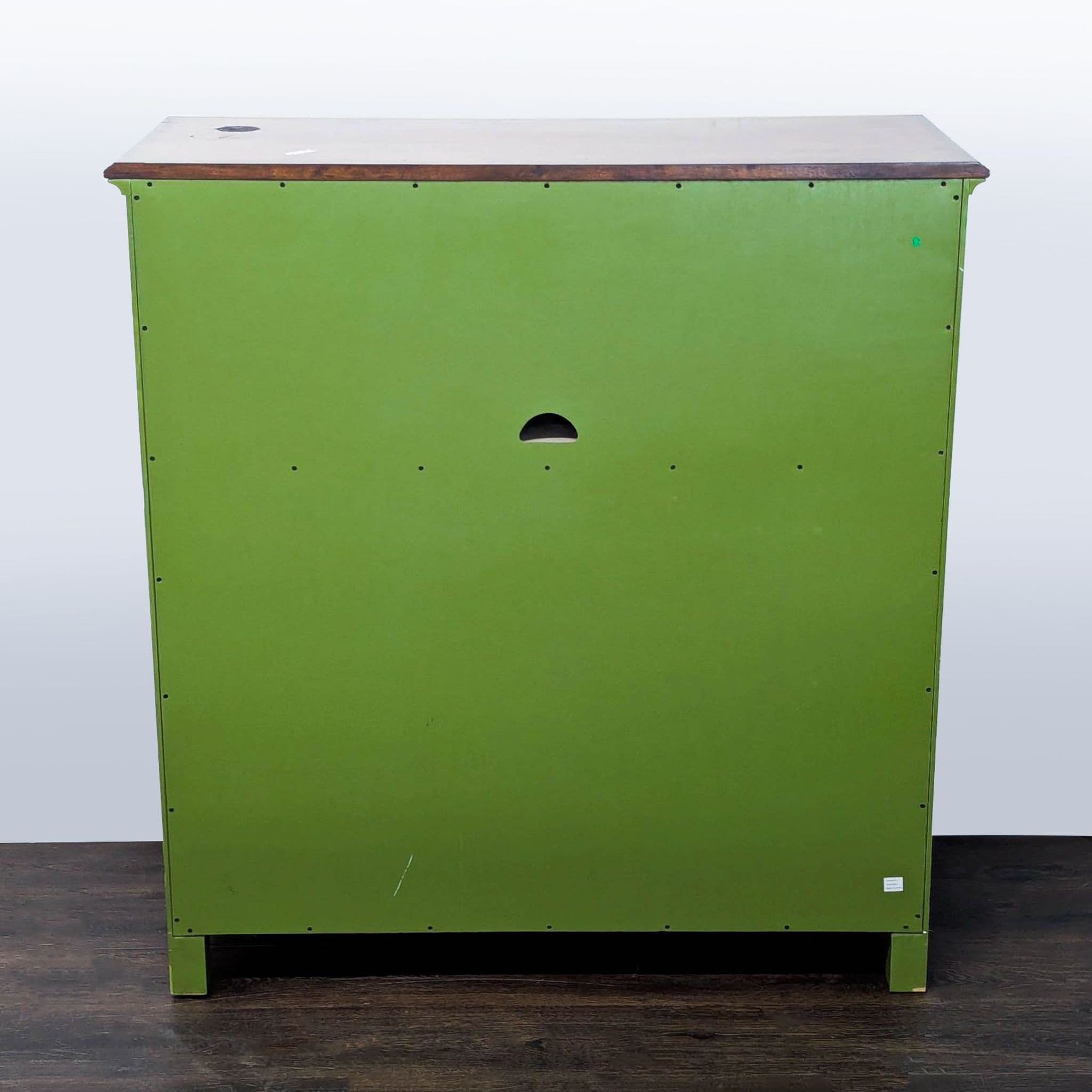 Pottery Barn Green Patterned 3-Drawer Dresser/Desk - Thumbnail 6