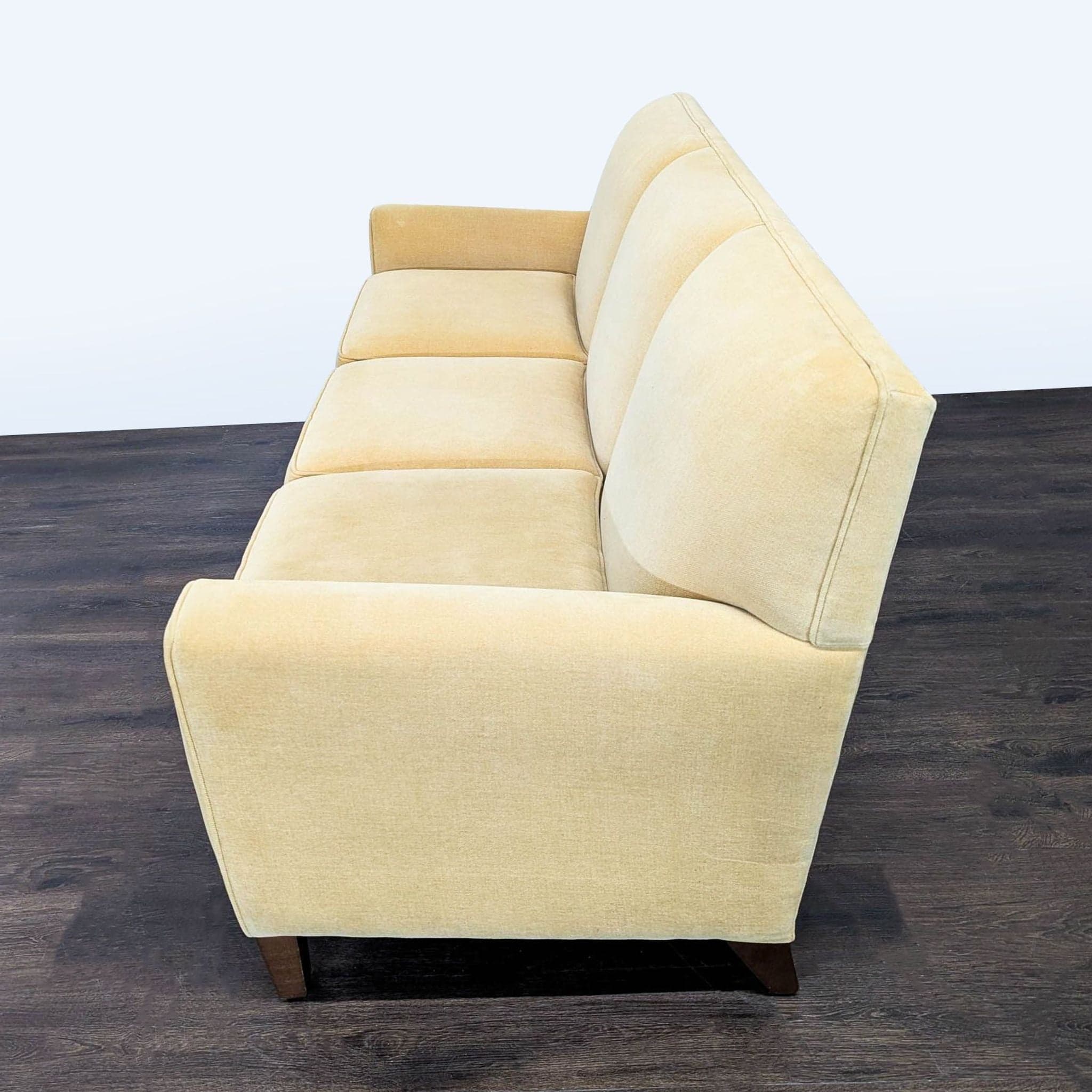Room and Board 3-Seat Sofa in Light Beige Fabric - Thumbnail 5
