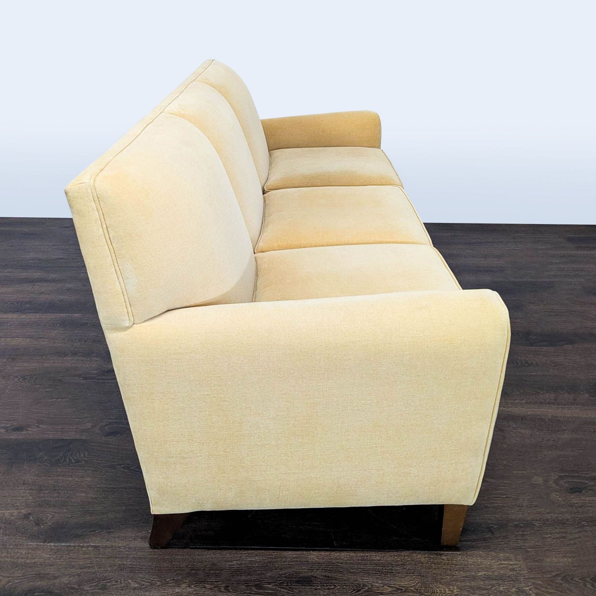 Room and Board 3-Seat Sofa in Light Beige Fabric - Thumbnail 3