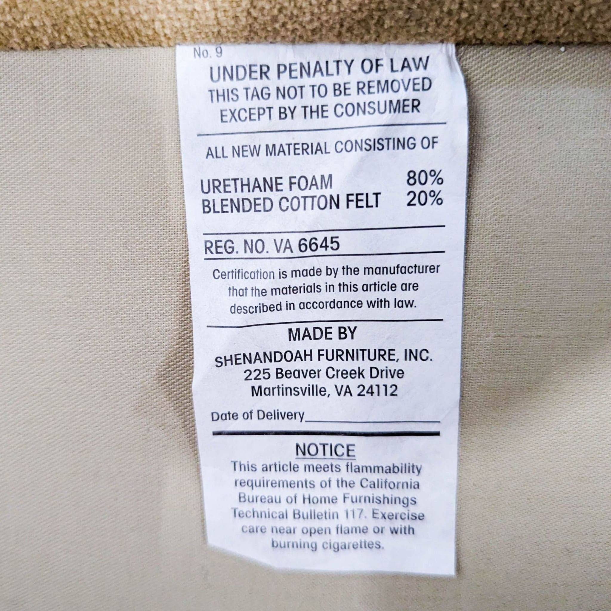 Room and Board 3-Seat Sofa in Light Beige Fabric - Thumbnail 7