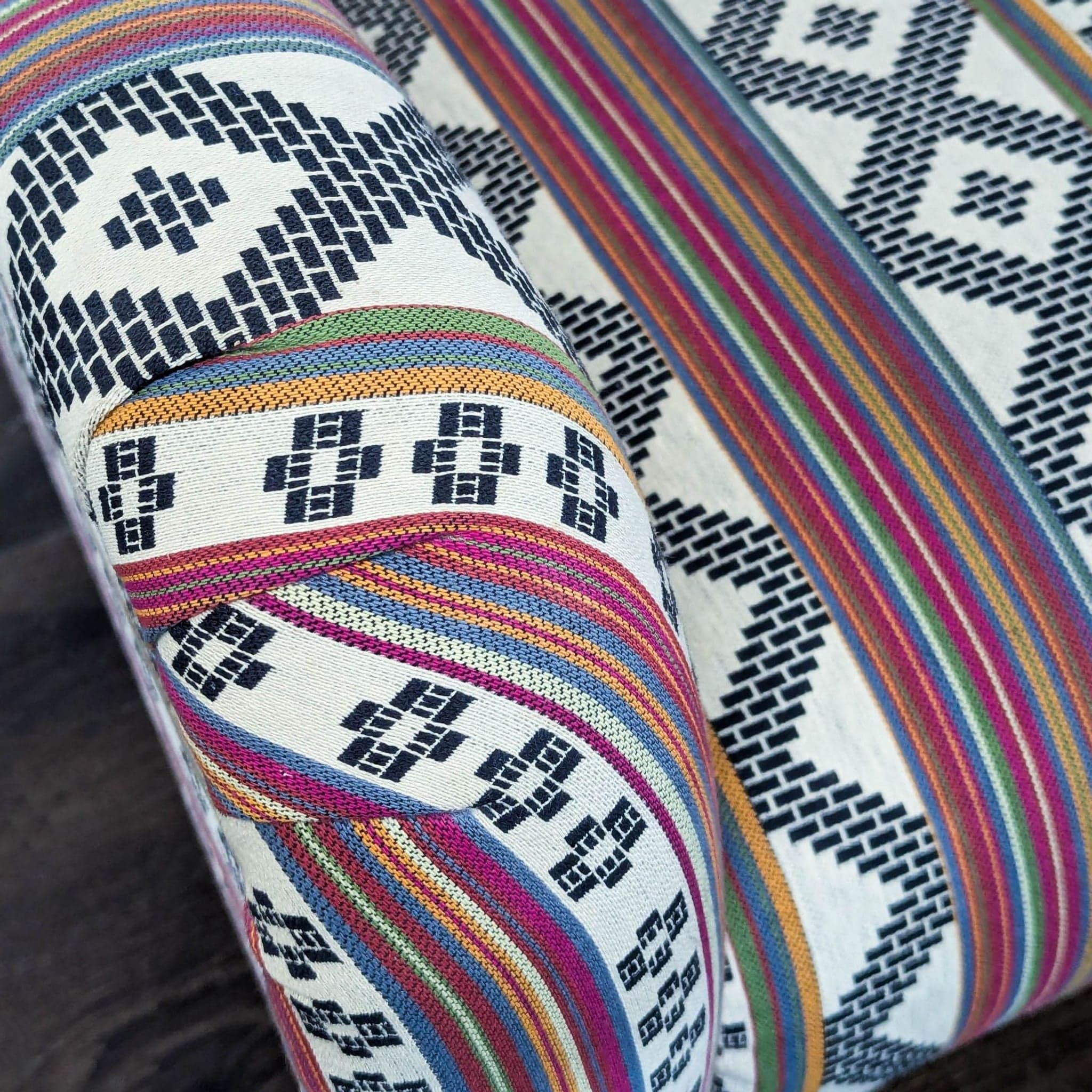 Cost Plus Neyla Lounge Chair with Colorful Patterned Upholstery - Thumbnail 6