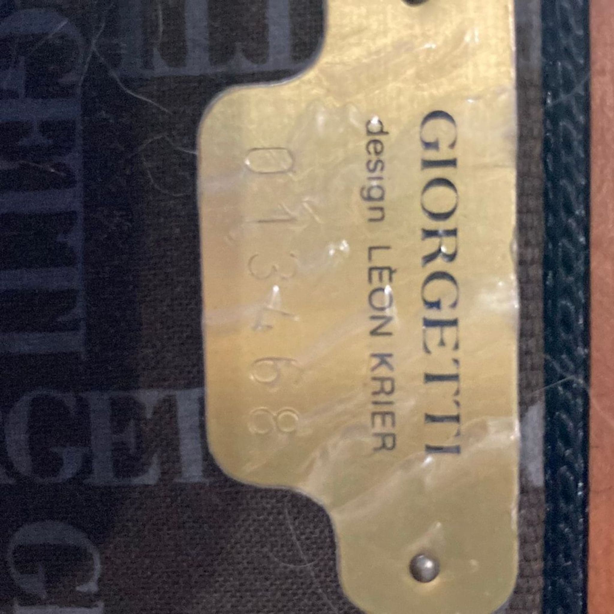 Leon Krier for Giorgetti "Aries" Club Chairs - Thumbnail 9