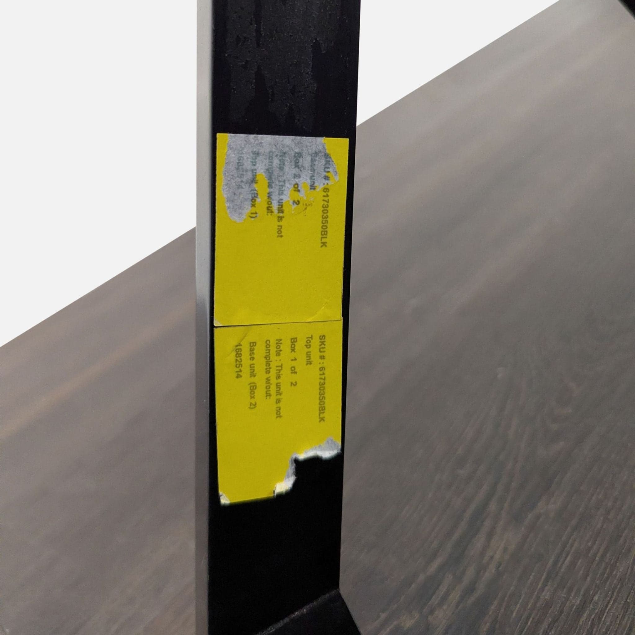 Glass Top Wood X Base Accent Table - Thumbnail 7