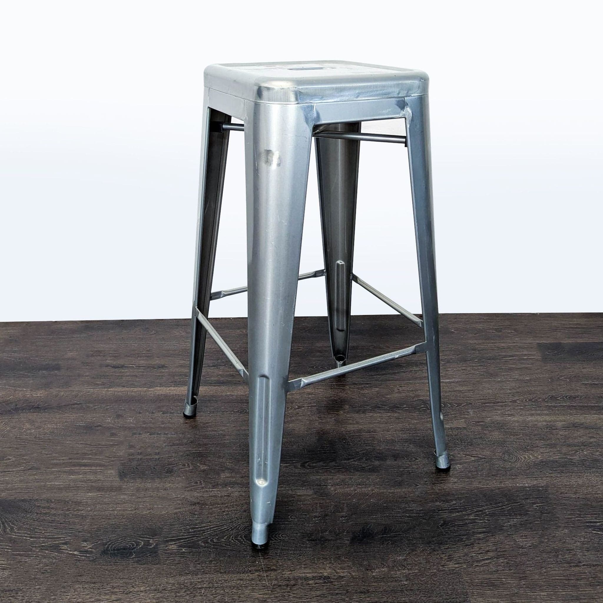 Stackable Metal Bar Stool - Thumbnail 2