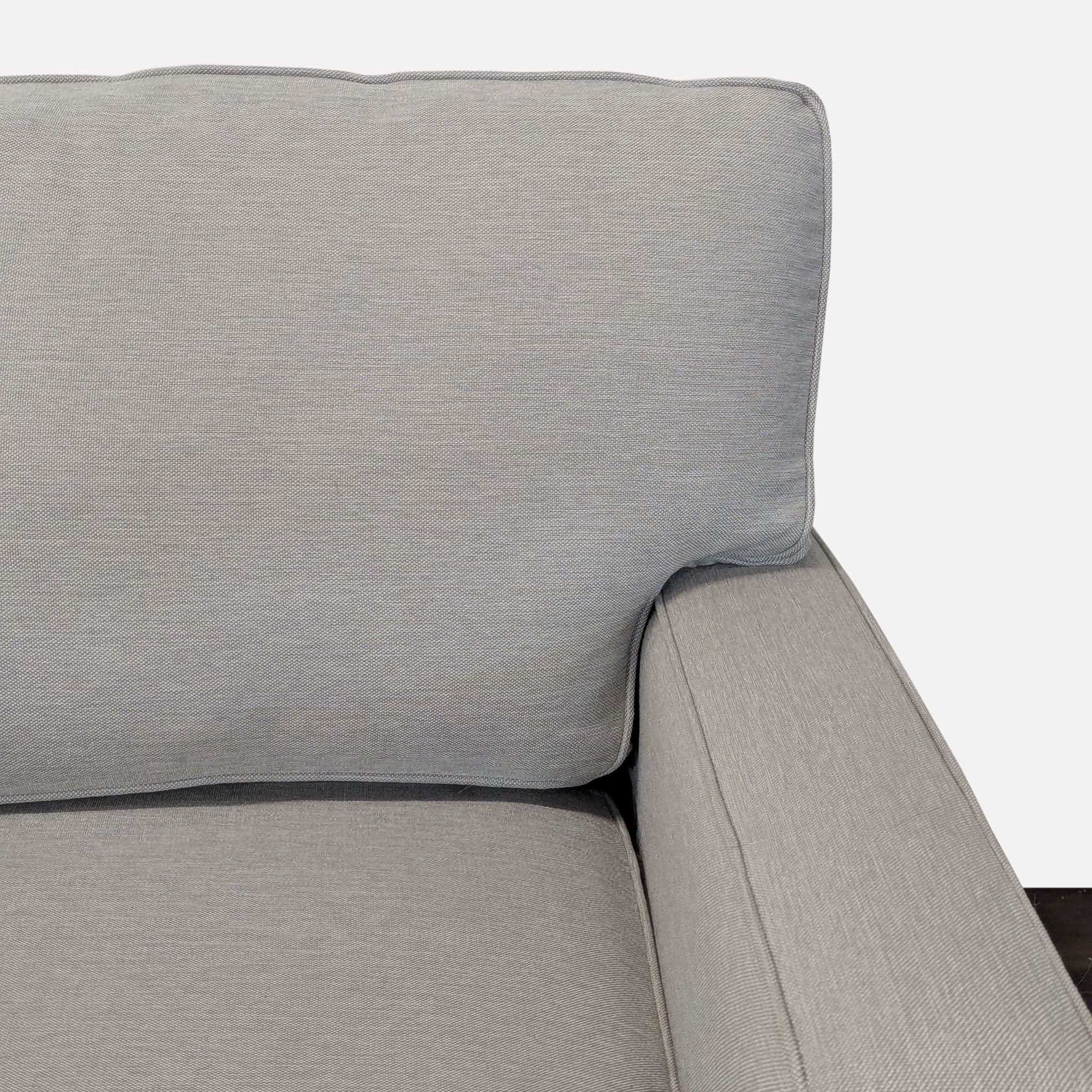 Pottery Barn Buchanan Fabric Sectional Sofa - Modern L-Shaped Couch - Thumbnail 4