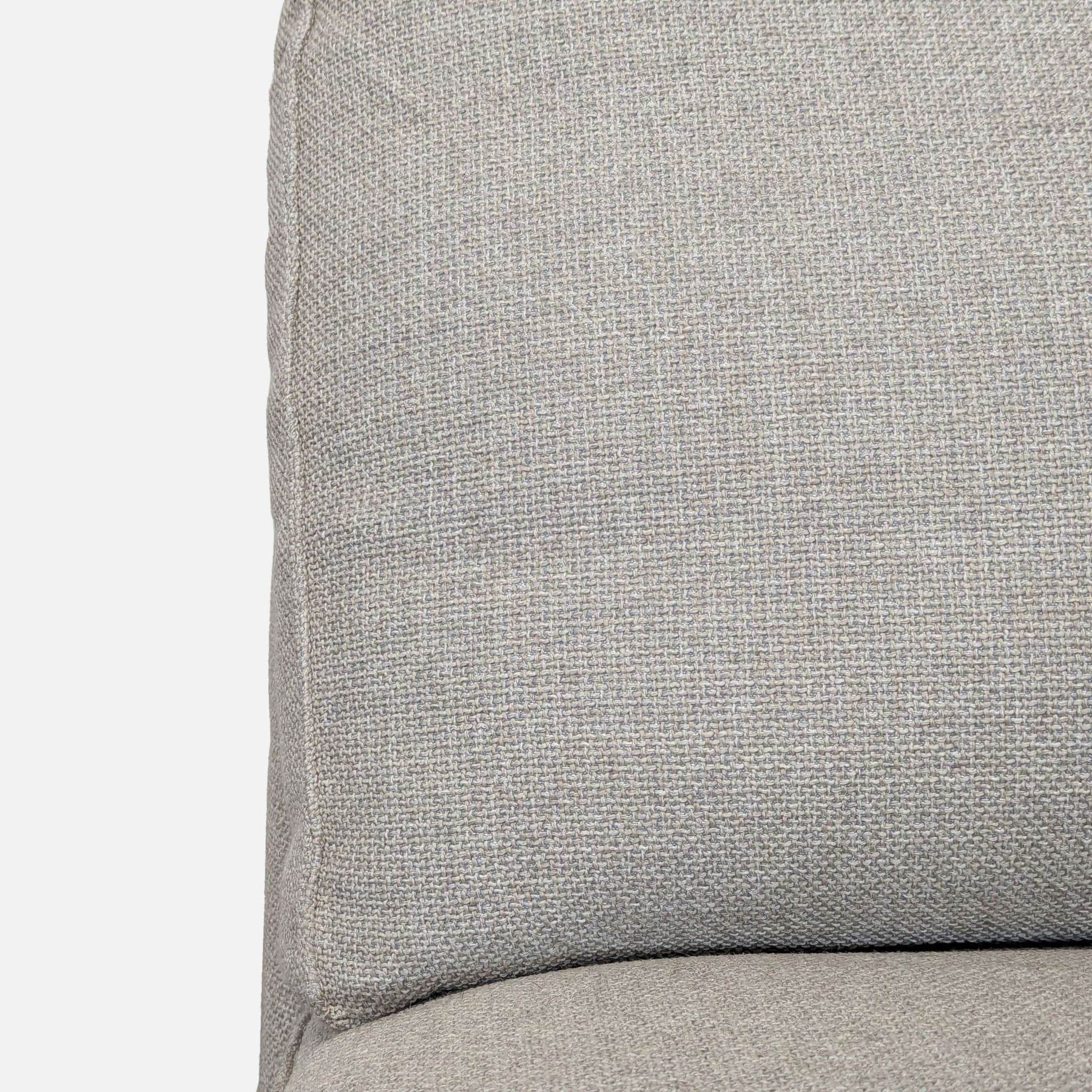 Modern Armless Lounge Chair with Plush Cushions - Thumbnail 6