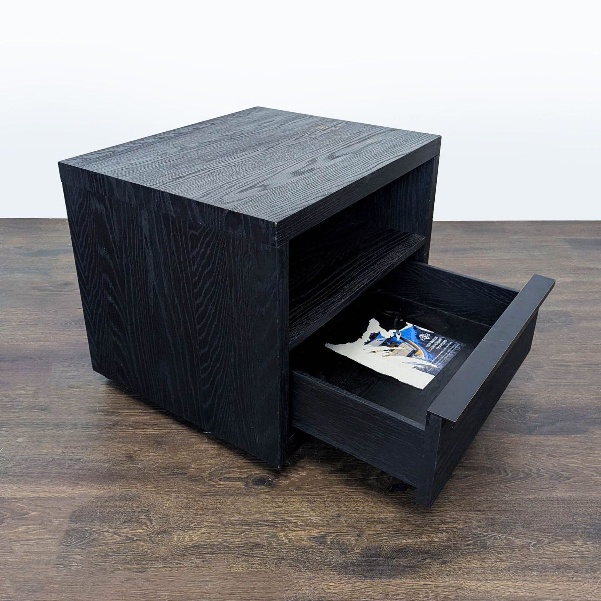 Restoration Hardware Bezier Open Nightstand - Thumbnail 2