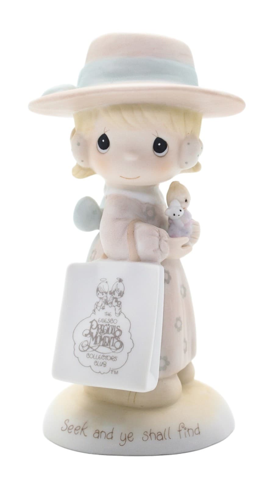 Precious Moments Seek And Ye Shall Find Enesco Porcelain Figurine 1984