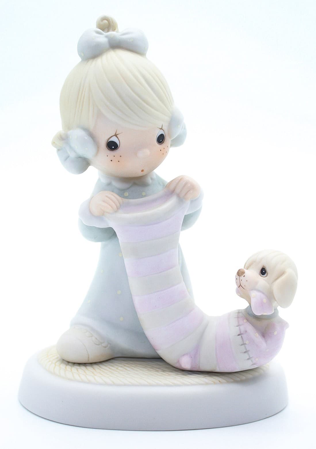 Precious Moments Christmas Joy From Head To Toe Enesco Porcelain Figurine 1982 - Thumbnail 8