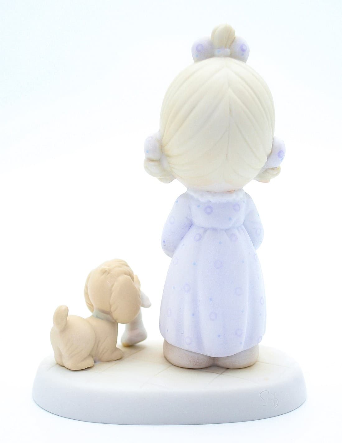 Precious Moments Somethings Missing When Your Not Around Porcelain Figurine 1988 - Thumbnail 6