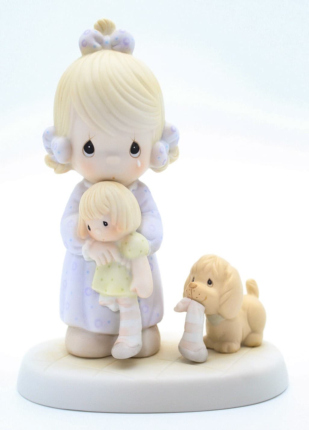 Precious Moments Somethings Missing When Your Not Around Porcelain Figurine 1988 - Thumbnail 9