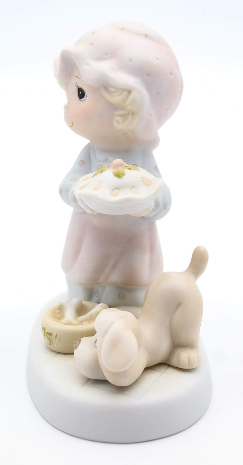 Precious Moments Dropping Over For Christmas Enesco Porcelain Figurine 1982 - Thumbnail 5