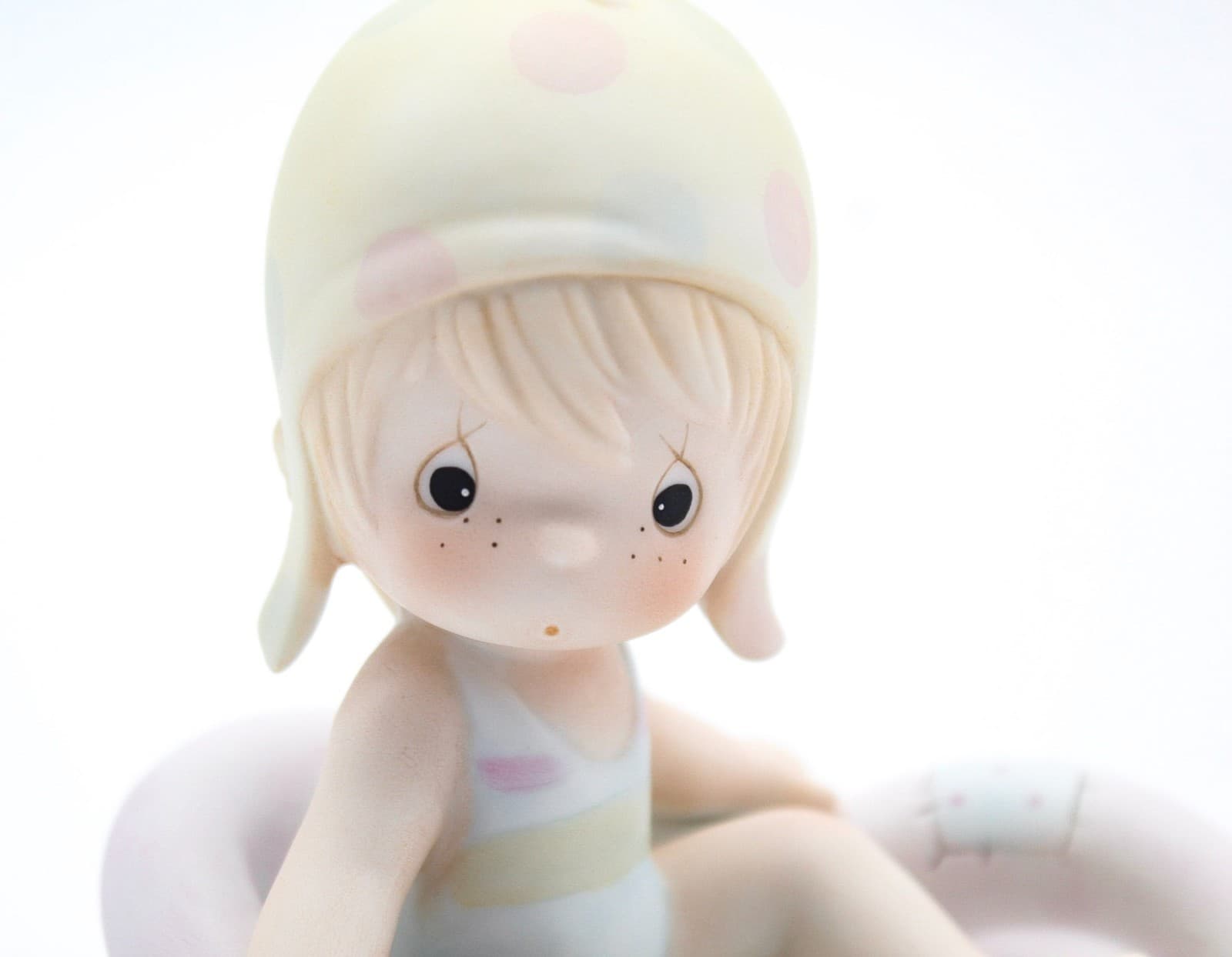 Precious Moments August Enesco Porcelain Figurine 1988 - Thumbnail 2