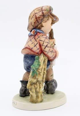 Hummel Goebel On Secret Path West Germany Vintage Porcelain Figurine TMK5 - Thumbnail 2