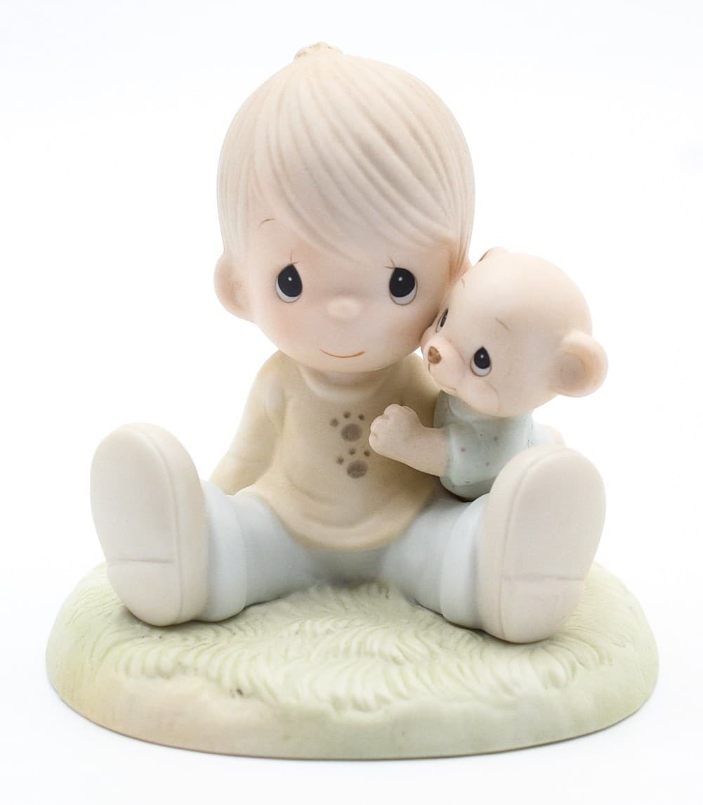 Precious Moments To My Favorite Paw Enesco Porcelain Figurine 1985 - Thumbnail 8