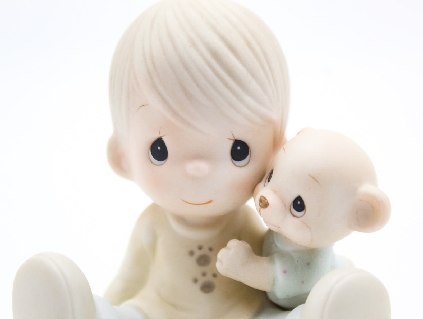 Precious Moments To My Favorite Paw Enesco Porcelain Figurine 1985 - Thumbnail 2
