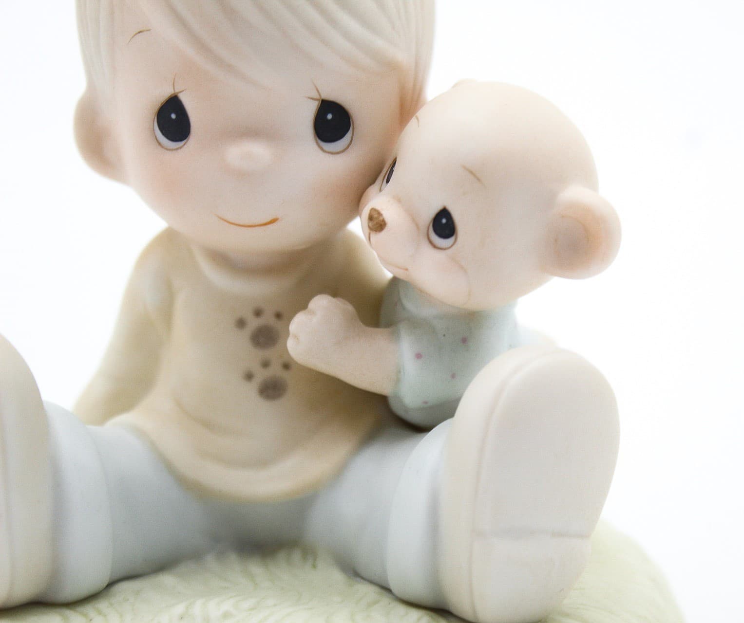 Precious Moments To My Favorite Paw Enesco Porcelain Figurine 1985 - Thumbnail 3