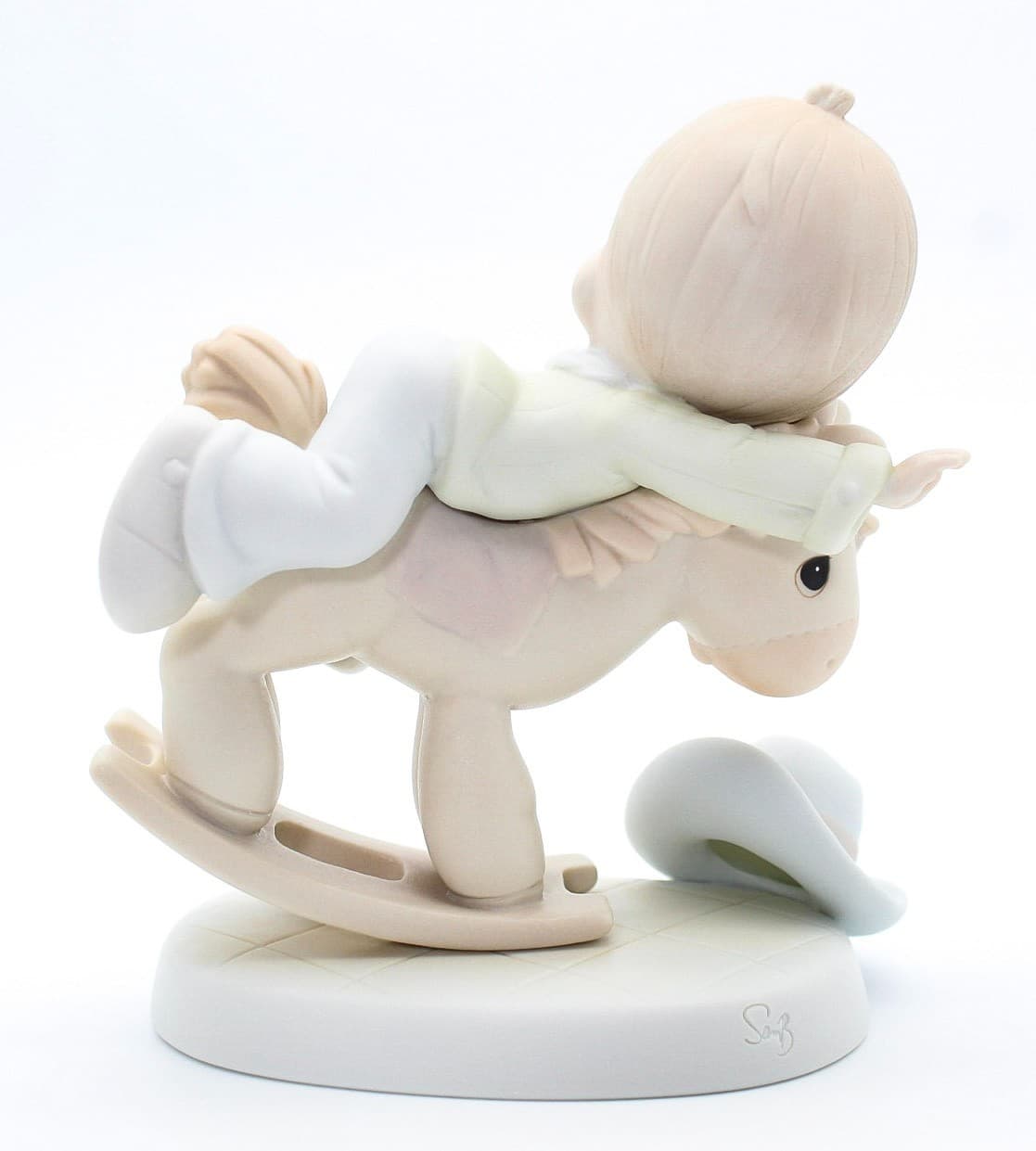 Precious Moments Take Heed When You Stand Enesco Porcelain Figurine 1991 - Thumbnail 6